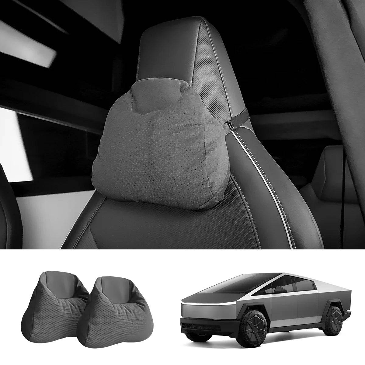 Tesla Cybertruck Enhance Your Tesla Cybertruck with These Must-Have Accessories! ara-neck-support-pillow-for-cybertruck-2pcs-113442