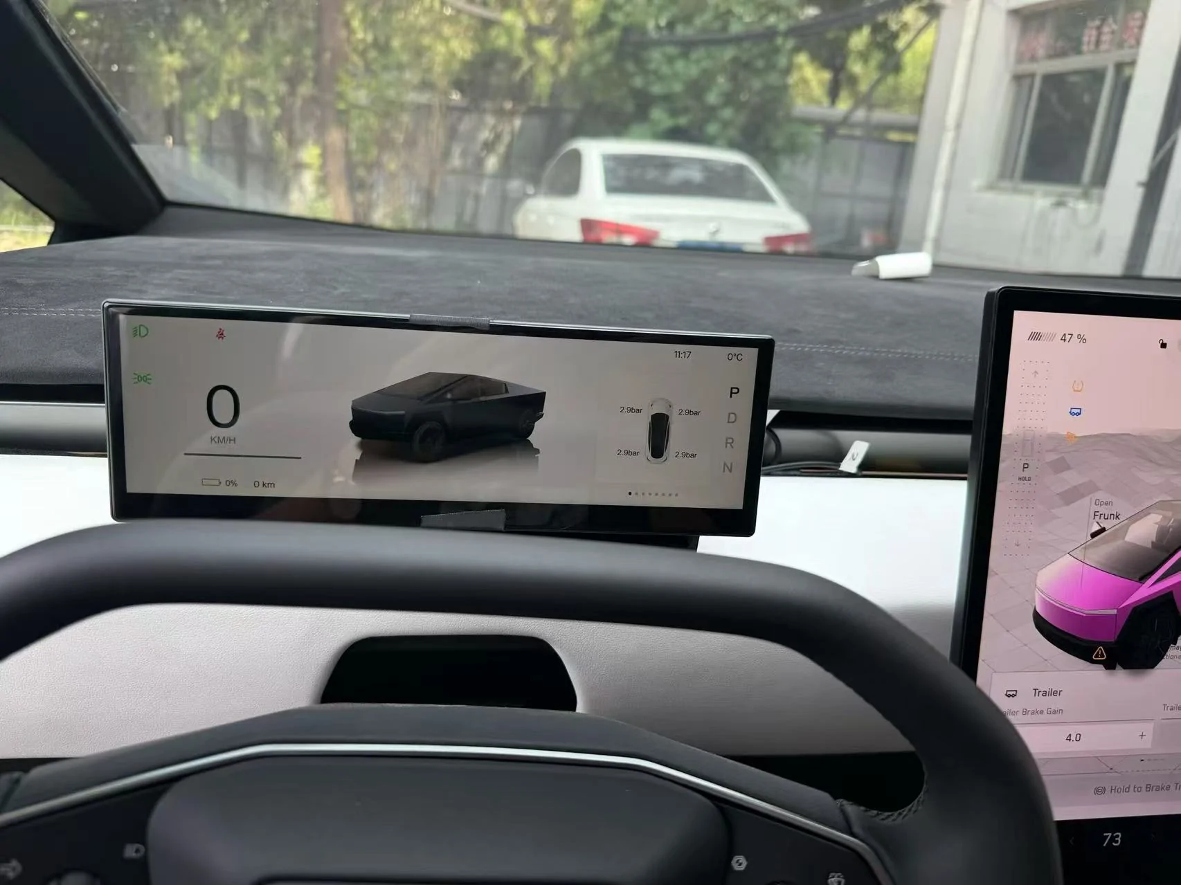 Tesla Cybertruck 🚀 Giveaway: Win a 10.88" Cybertruck Dashboard Head-up Display (HUD) + 20% OFF Code CT HUD3