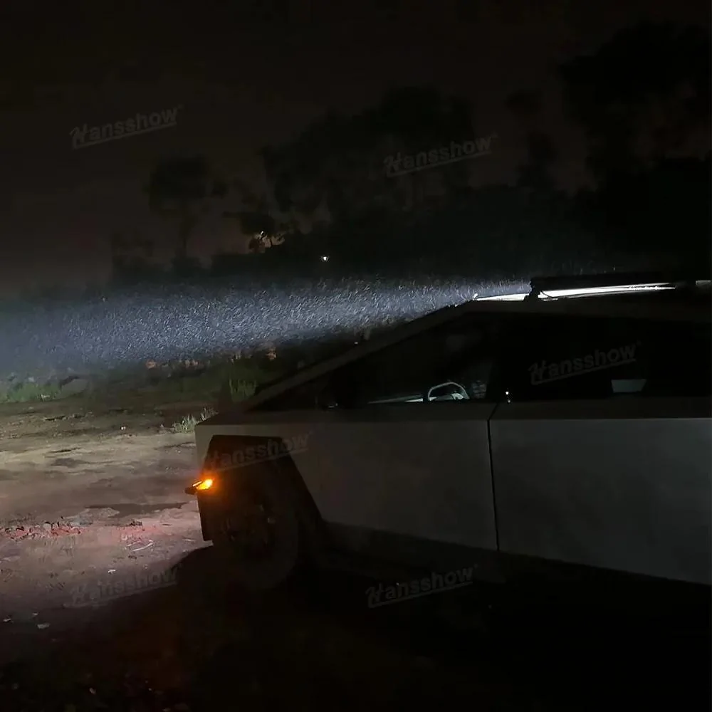 Tesla Cybertruck HANSSHOW Cybertruck Accessories NOW AVAILABLE! More Info. Below! CT Lighbar 3 copy