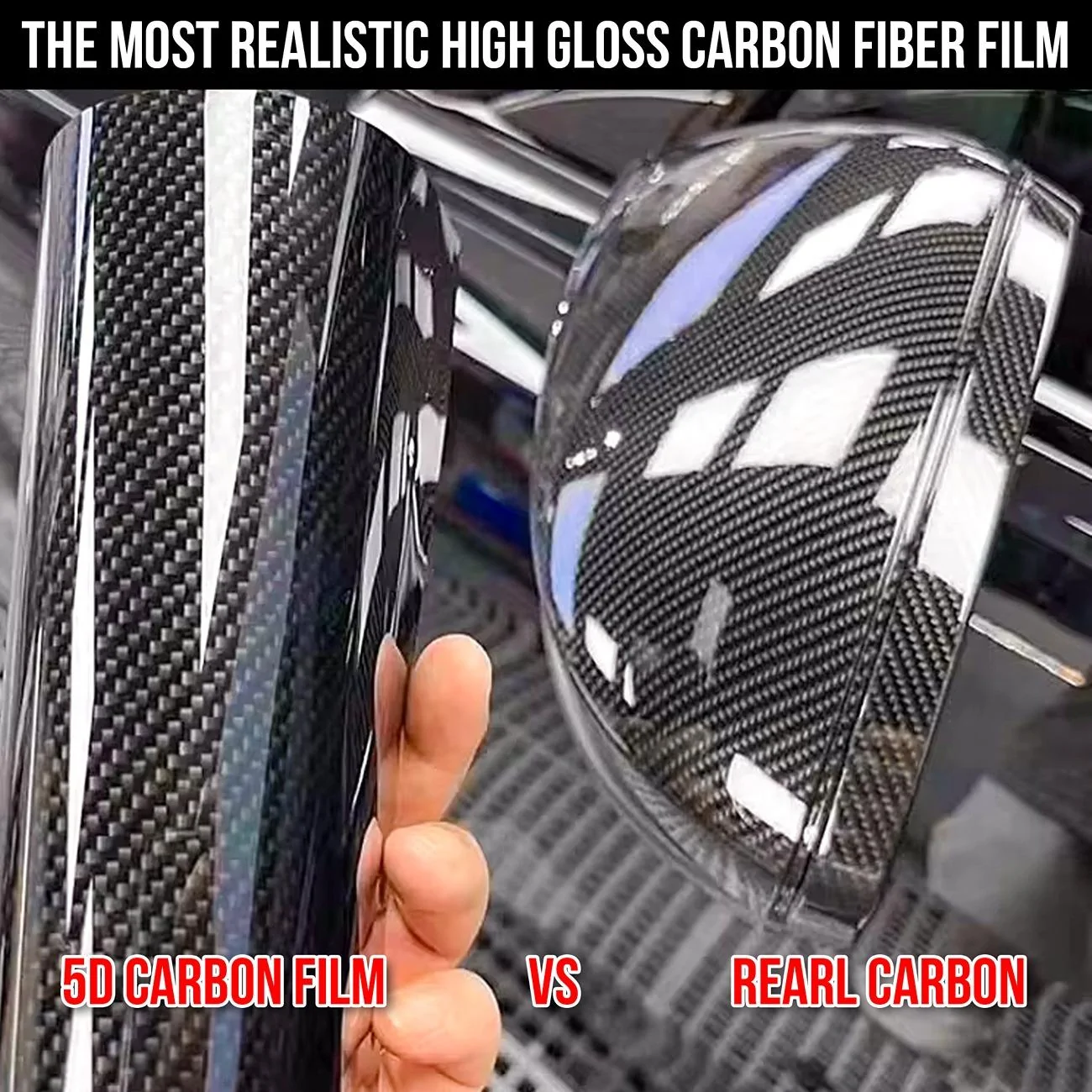 Tesla Cybertruck 🚀 Unleash 5D Carbon Fiber PPF EZ DIY for your Cybertruck Pillars🔥 cybertruck-5d-realistic-carbon-fiber-pillars-paint-protection-film