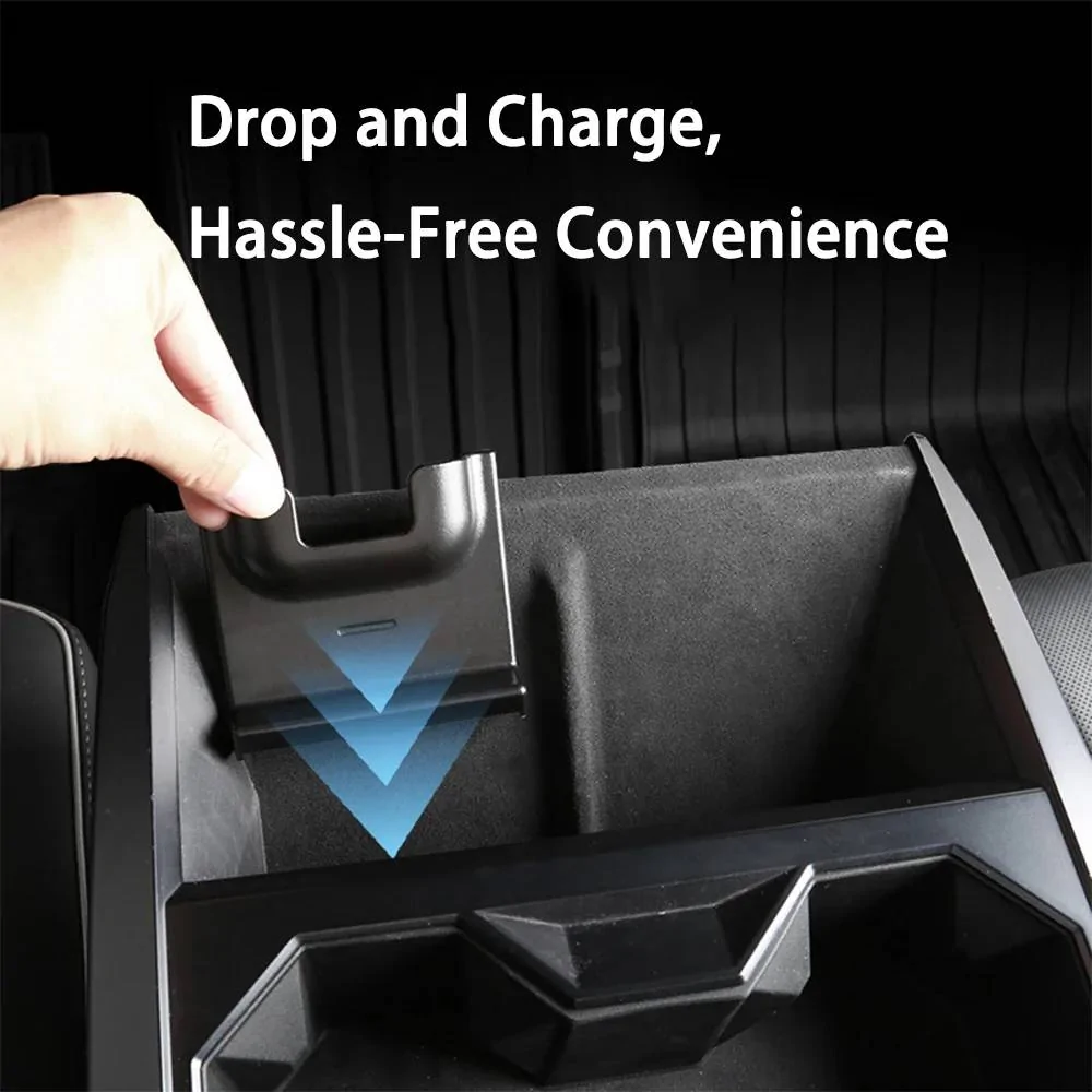 Tesla Cybertruck How Do You Charge Your AirPods in the Cybertruck? 🎧🚗 Cybertruck AirPods Pro Wireless Charger Holder by Teslaunch (1)