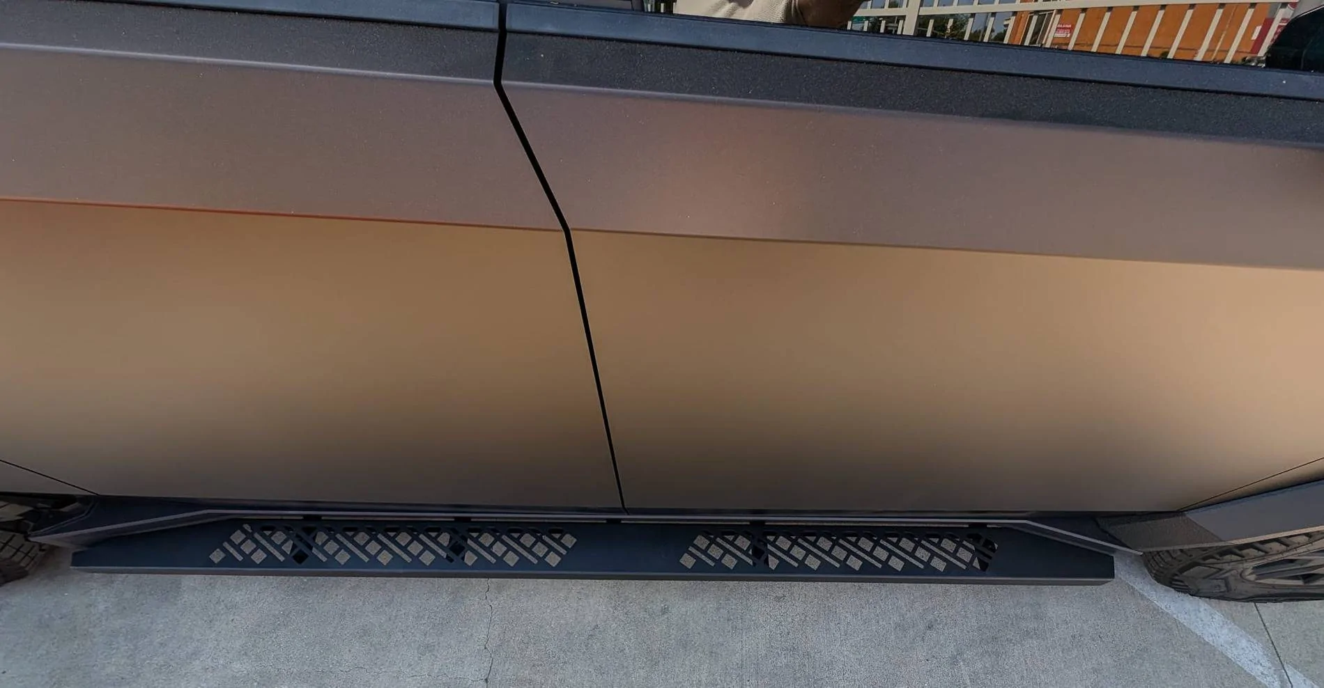 Tesla Cybertruck 🚨 December Clearance Sale: Cybertruck Accessories & More at StickerCity! 🚨 Cybertruck tesla running boards step stands stickercity los angeles black new release (11)