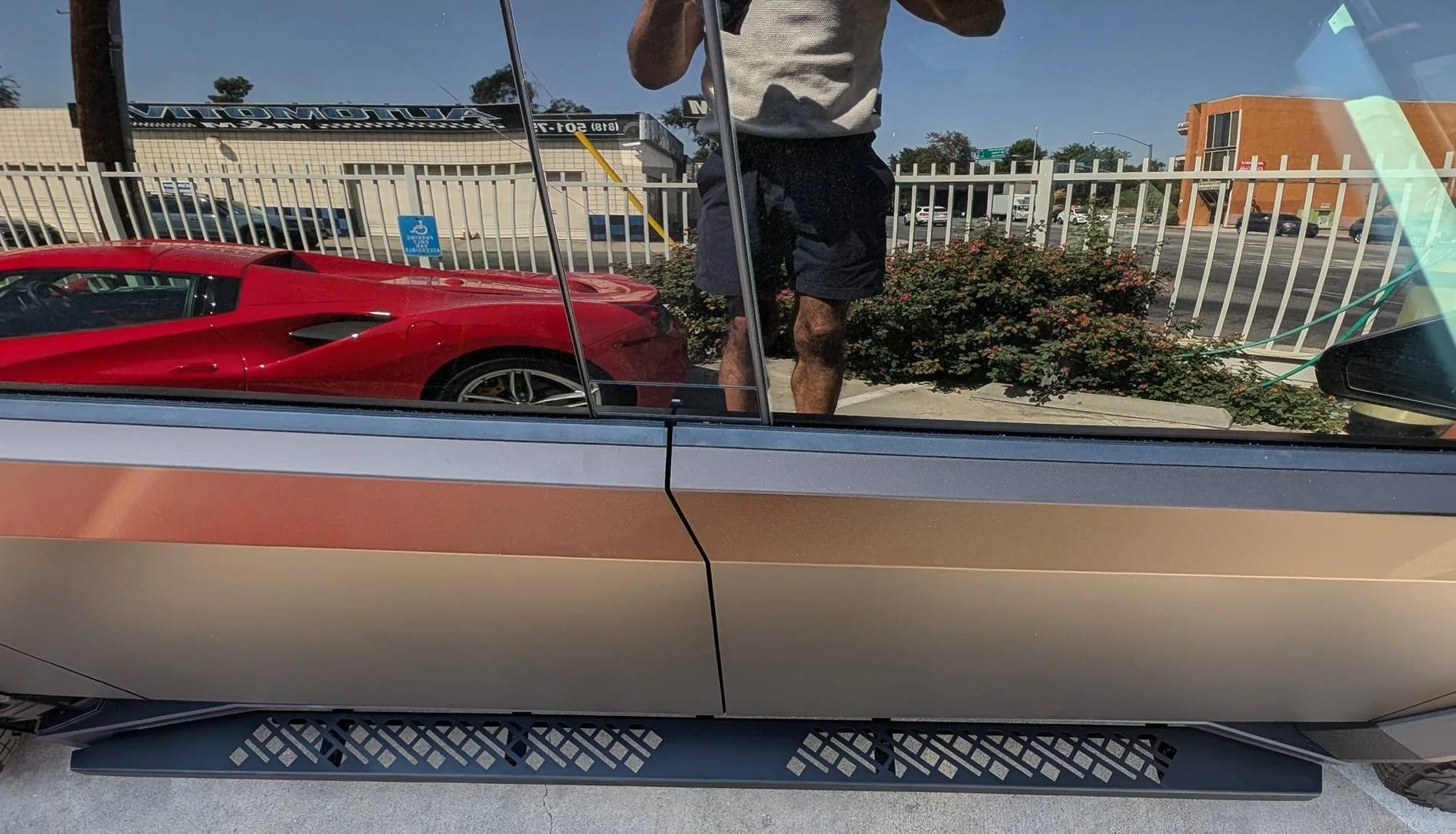 Tesla Cybertruck 🌟 Exclusive LA Deal: Free Cybertruck Upgrades Installation + 10% Discount at StickerCity!🚀🛠️ Cybertruck tesla running boards step stands stickercity los angeles black new release (12)