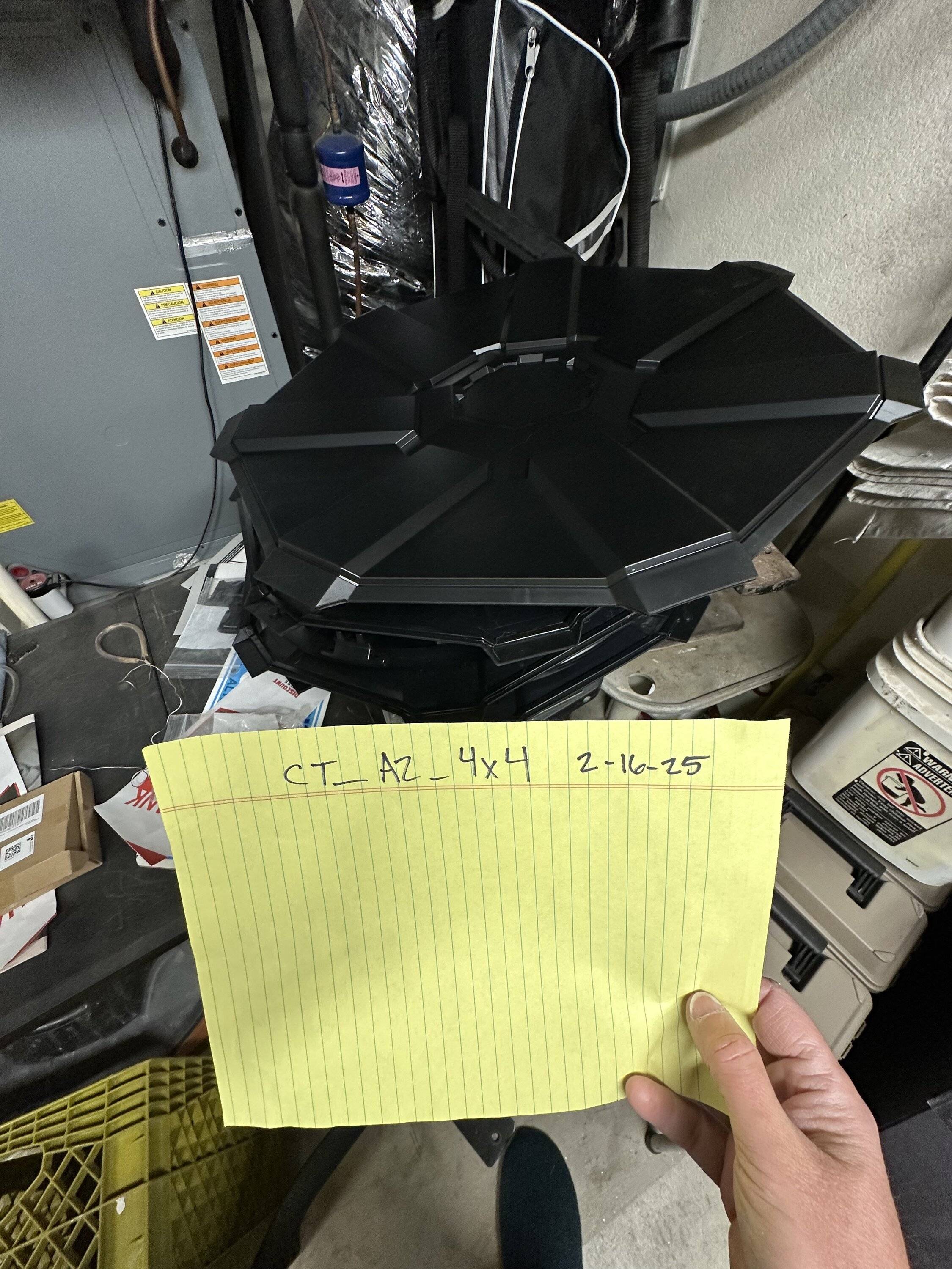 Tesla Cybertruck 8 Total Tesla Cybertruck Wheel Covers (Upgraded Version!) 1 Set of 4 for $150 & 1 Set of 4 (1 Scratched) for $125 Cybertruck Wheels Covers