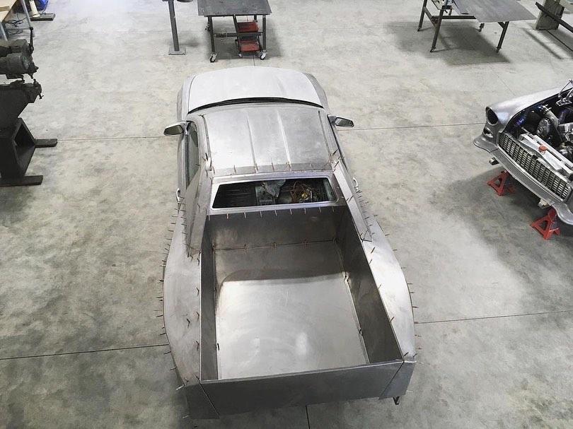 Tesla Roadster 2nd gen Camero into Cybertruck cycam2