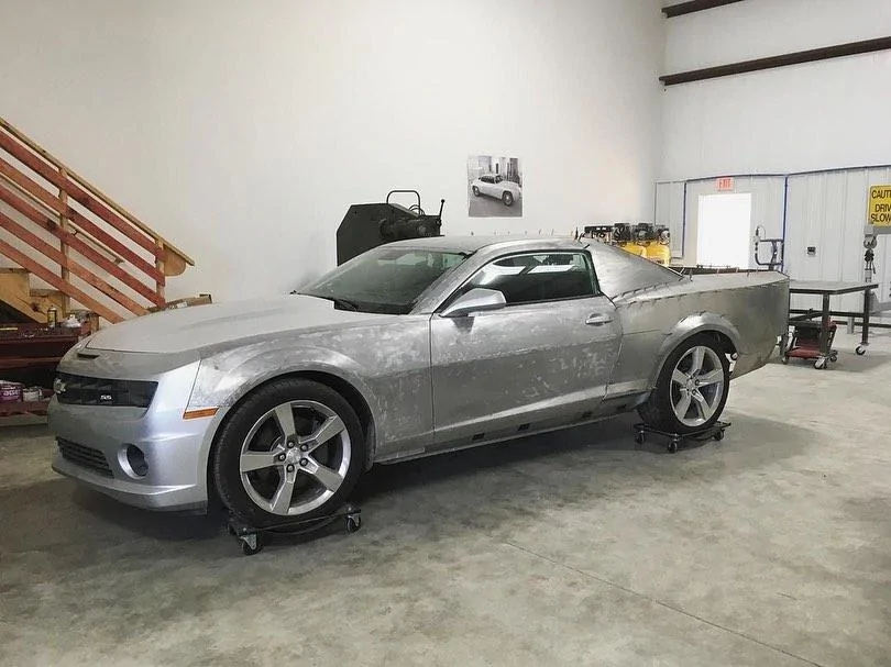 Tesla Roadster 2nd gen Camero into Cybertruck cycam3