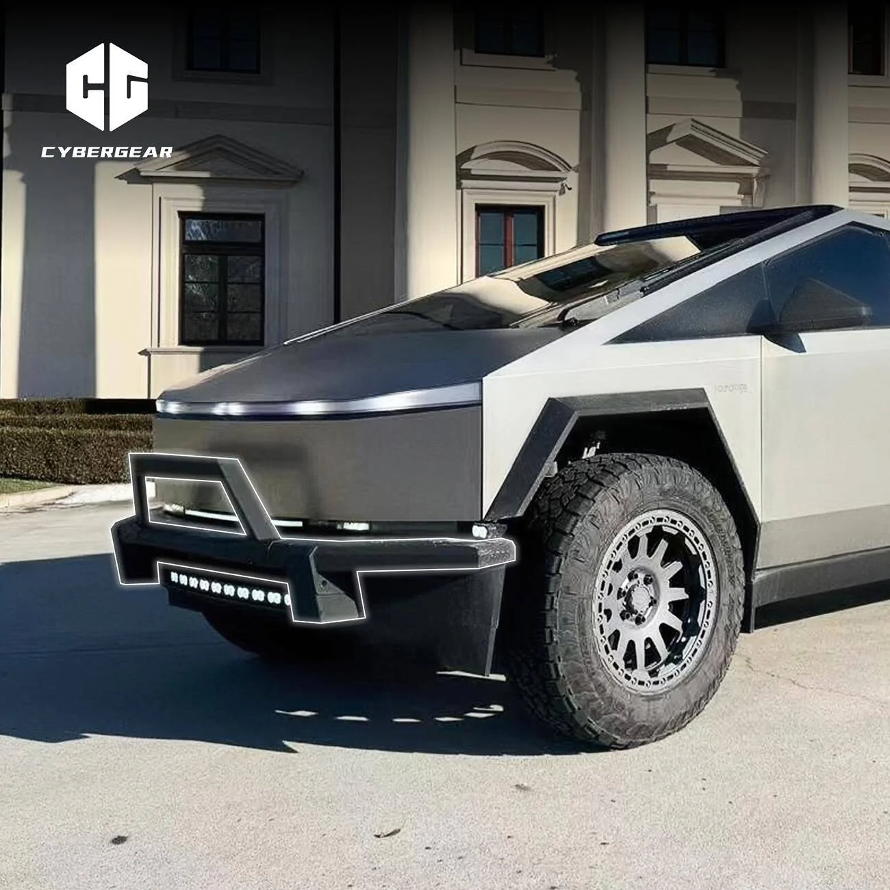 Tesla Cybertruck [CyberGear]Bull Bar for Cybertruck – Now Available and In Stock! d47c8d8a7b3f30fb40f80df31e91cd19