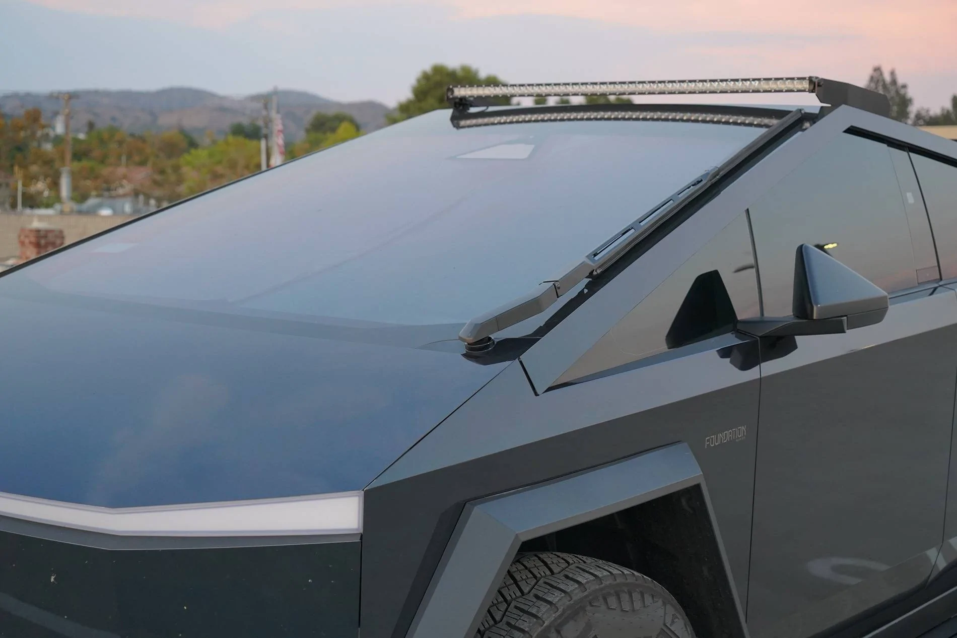 Tesla Cybertruck My Cybertruck Under Sunset DSC03664