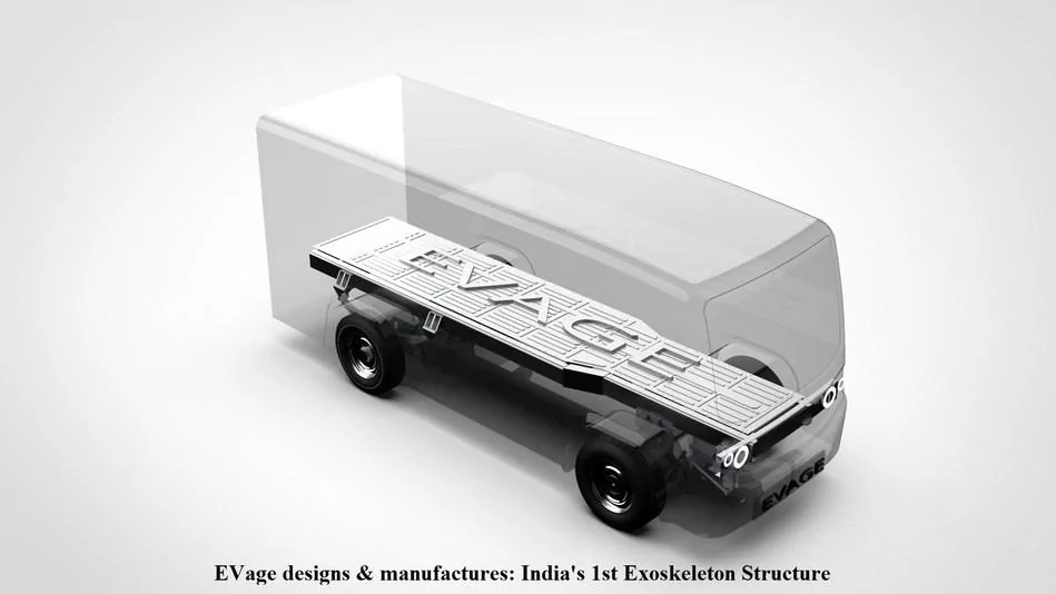 Tesla Cybertruck EVage, 1st startup in India to manufacture 'Exoskeleton Structures' for EV, echoes PM Modi's 'Make in India, Make for World' vision EVage_Exoskeleton_Structur