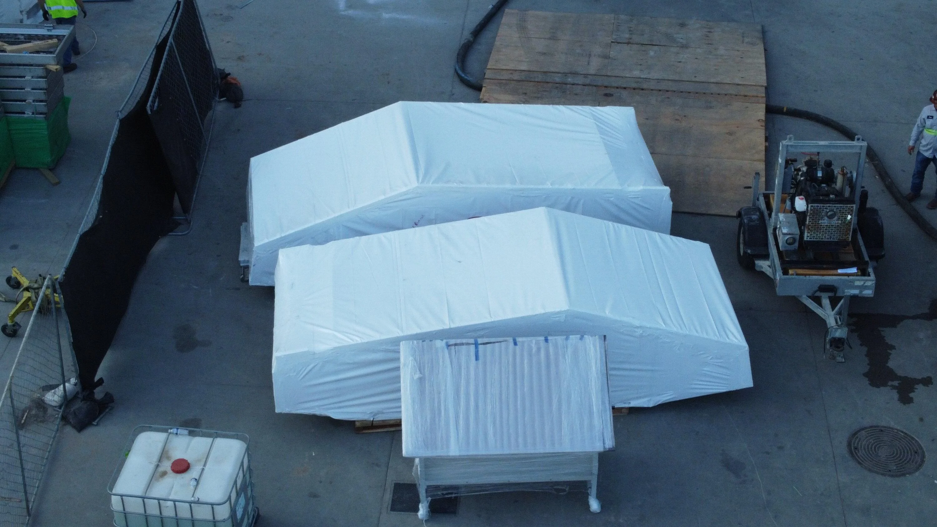 Tesla Cybertruck 2 Cybertruck Exoskeleton Bodies Arrive at Giga Texas! * UPDATE * Elon Confirmed FfCblXUWIAEJJo0