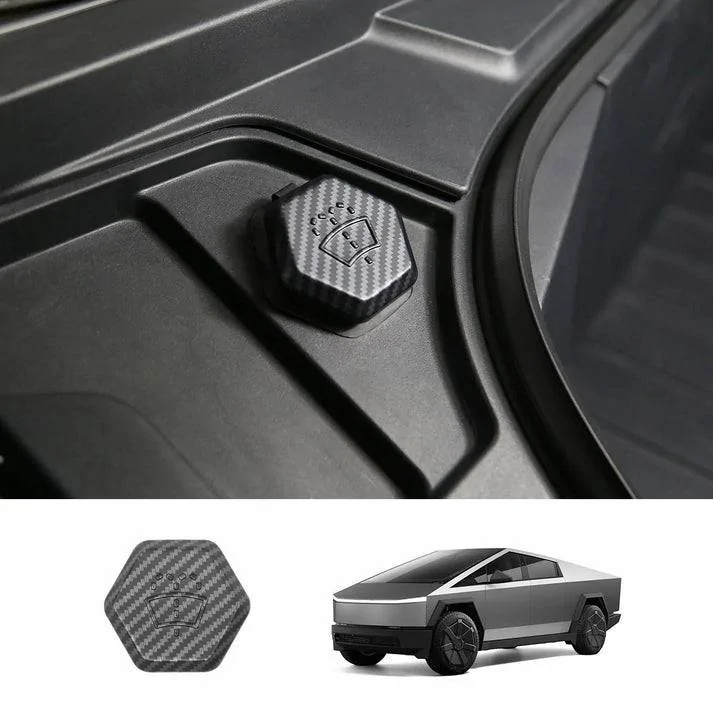 Tesla Cybertruck Enhance Your Tesla Cybertruck with These Must-Have Accessories! -fluid-filler-cap-trim-cover-for-cybertruck-494525