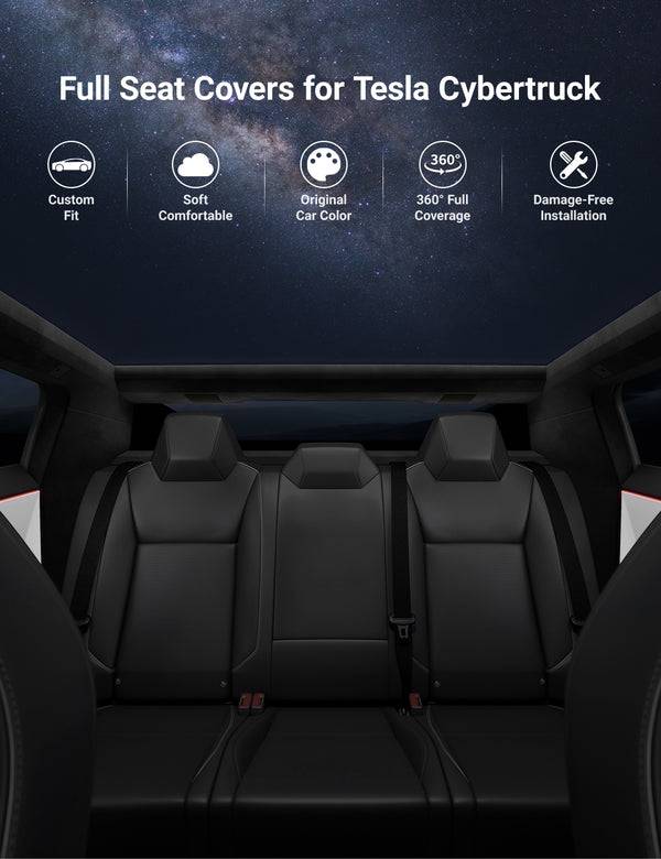 Tesla Cybertruck Enhance Your Tesla Cybertruck with These Must-Have Accessories! Full_Seat_Covers_for_Tesla_Cybertruck_8
