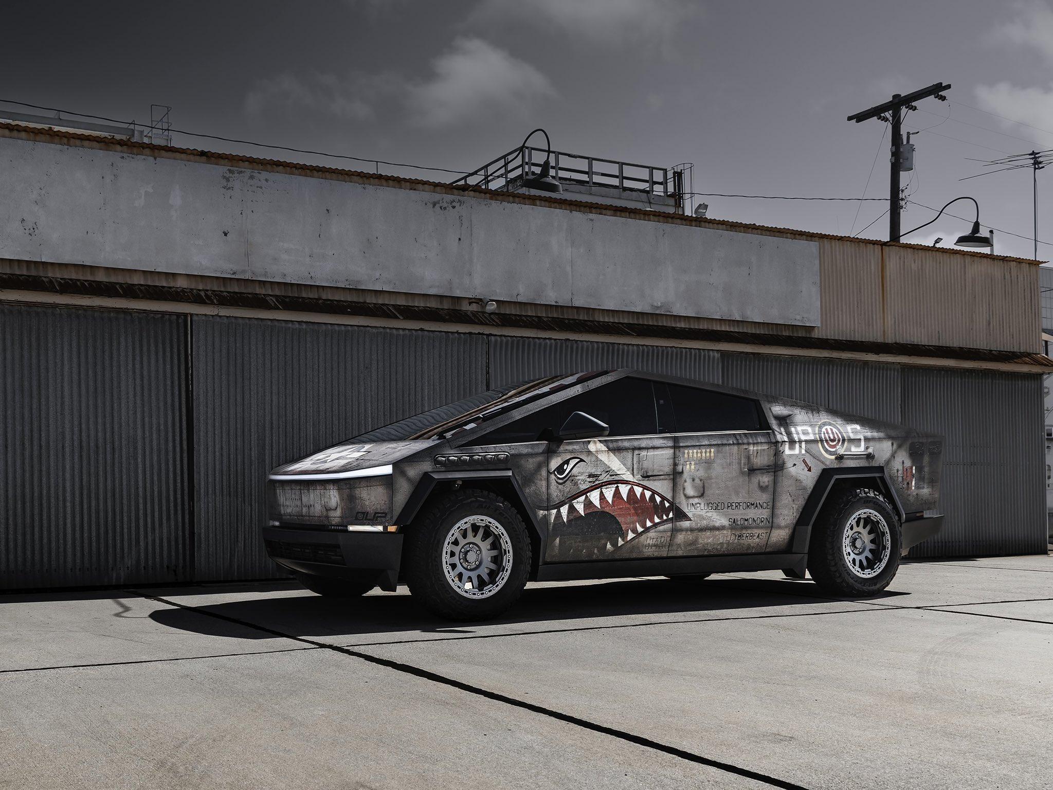 Tesla Cybertruck CUSTOM GRAPHICS / DESIGN / THEME Vinyl Wrap & PPF Cybertruck -- Photos & Videos GMrRHABasAI3aV7