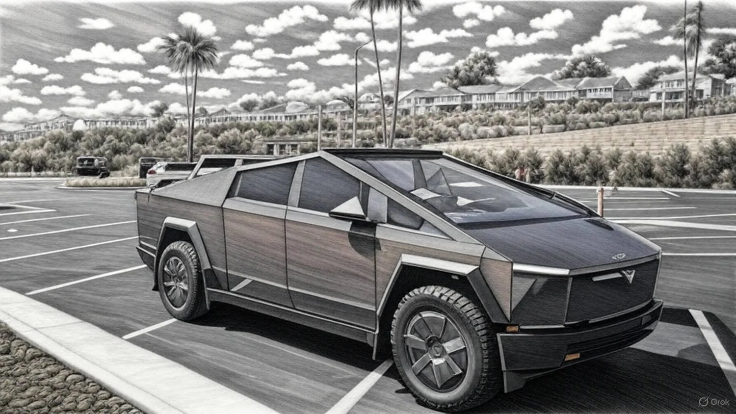 Tesla Cybertruck Mars AG @ Arctic Circle, AK -- 7 days, 7 nights, 3224 mile trip grok_image_xdq61i