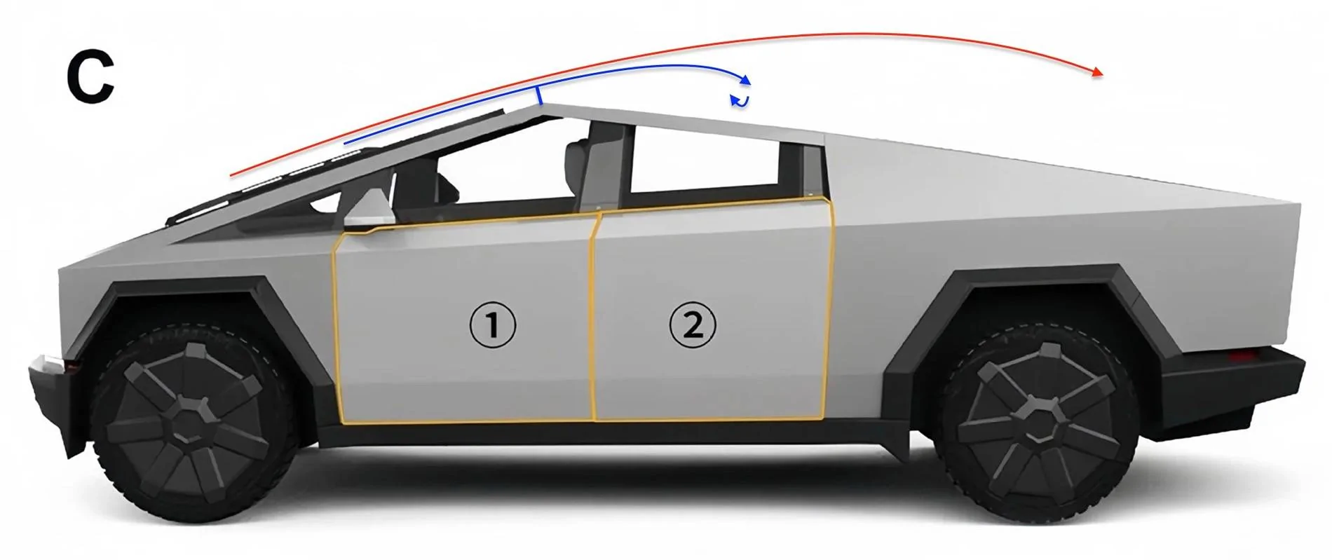 Tesla Roadster 2nd gen Vortex generators? Image 47