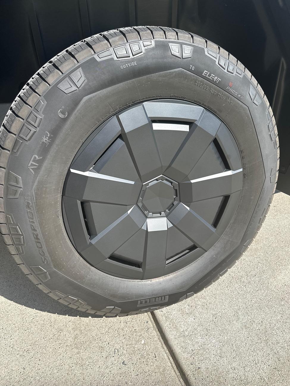 Tesla Roadster 2nd gen New stock tires Pirelli Scorpion? image
