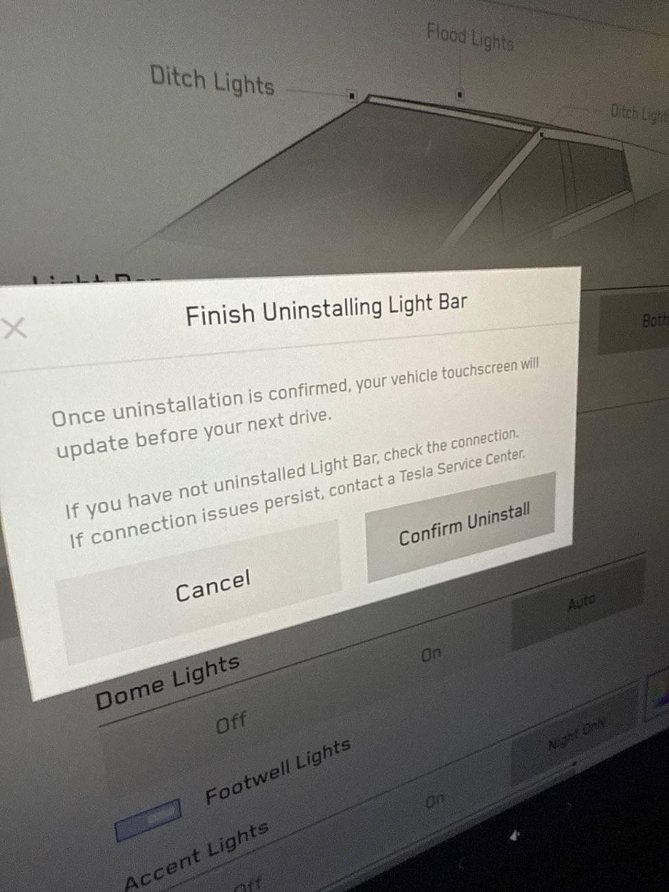 Tesla Roadster 2nd gen Help with light bar install process image