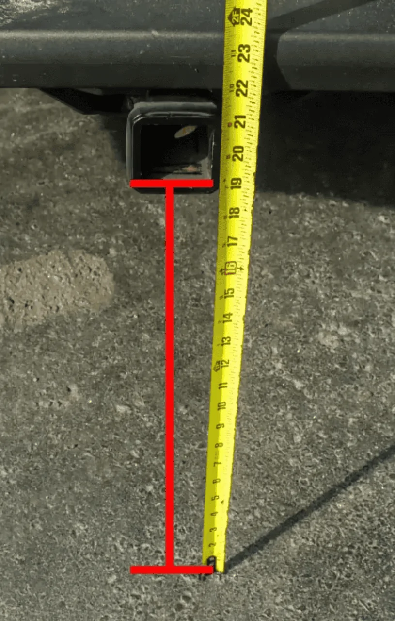 Tesla Roadster 2nd gen Trailer Hitch Height imag