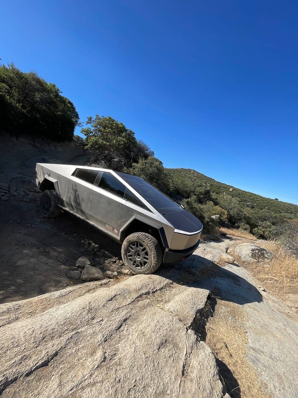 Tesla Cybertruck Trail Report: Sidewinder in Coral Canyon, San Diego county IMG_0005