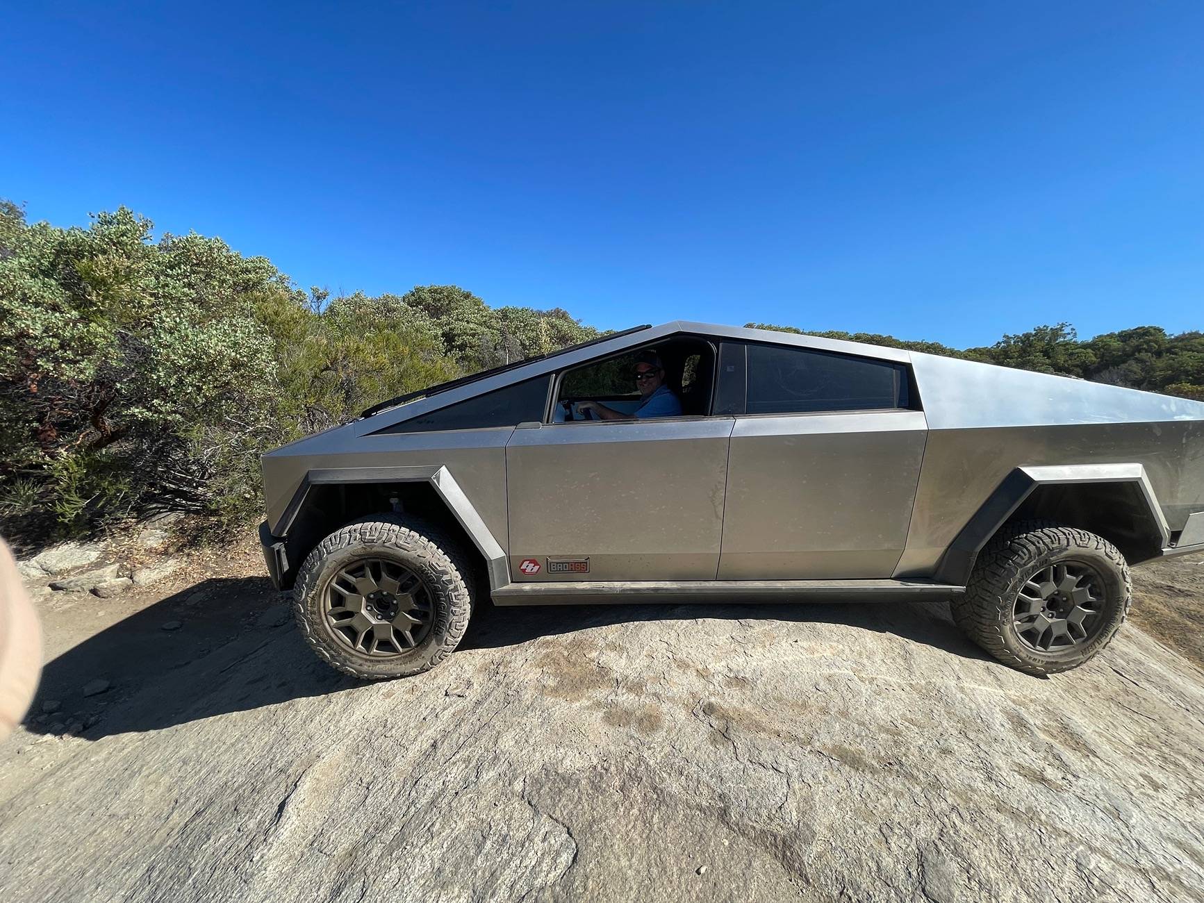 Tesla Cybertruck Trail Report: Sidewinder in Coral Canyon, San Diego county IMG_0034