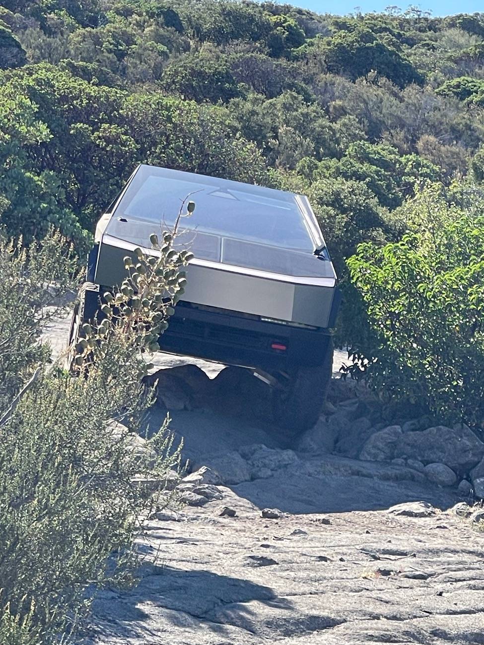 Tesla Cybertruck Trail Report: Sidewinder in Coral Canyon, San Diego county IMG_0058