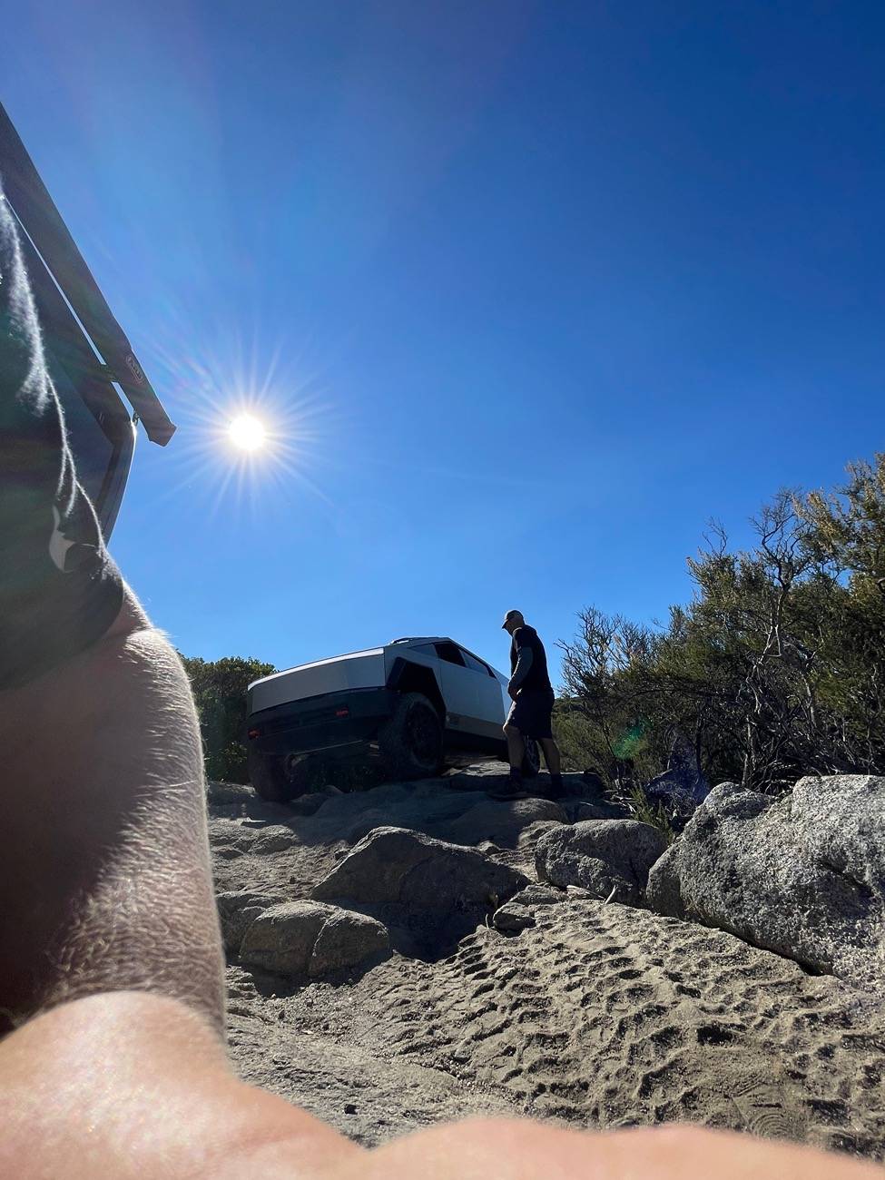 Tesla Cybertruck Trail Report: Sidewinder in Coral Canyon, San Diego county IMG_0077
