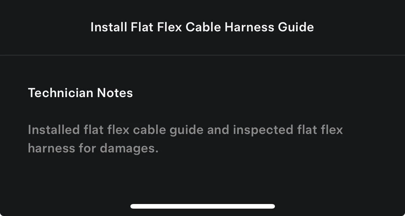 Tesla Roadster 2nd gen Flat Flex Cable Harness Guide Service Bulletin - Anyone else fix yet? IMG_0193