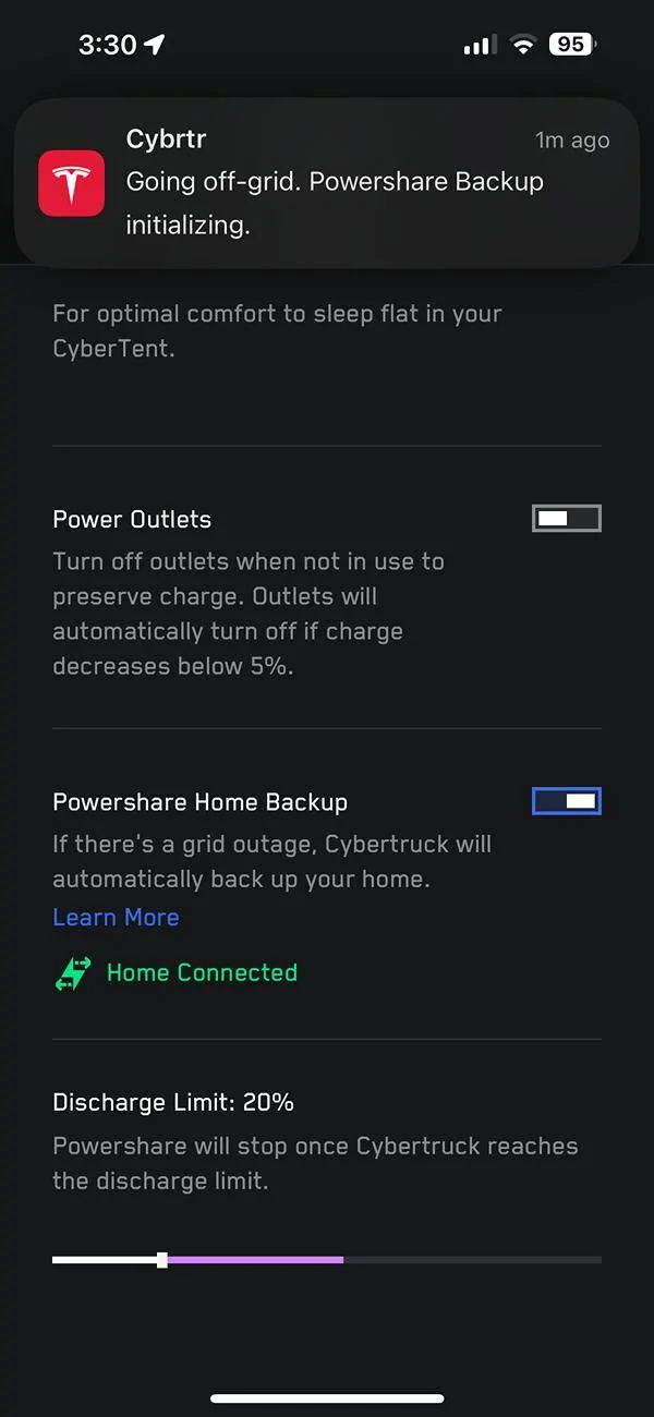 Tesla Roadster 2nd gen Powershare update: Home Backup enabled for Solar + Backup Switch IMG_0235