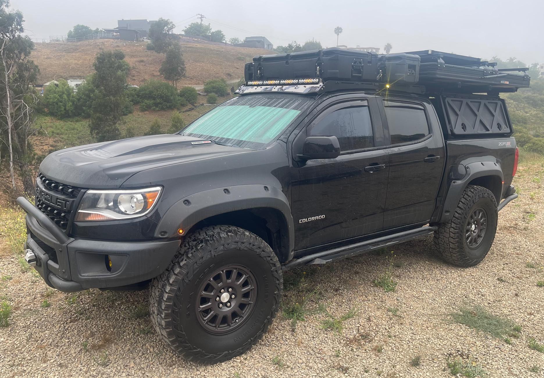 Tesla Cybertruck Mickey Thompson Baja Boss Tires (305/70r18) + 18" Method 705 Wheels (18x9) on Cybertruck IMG_0247