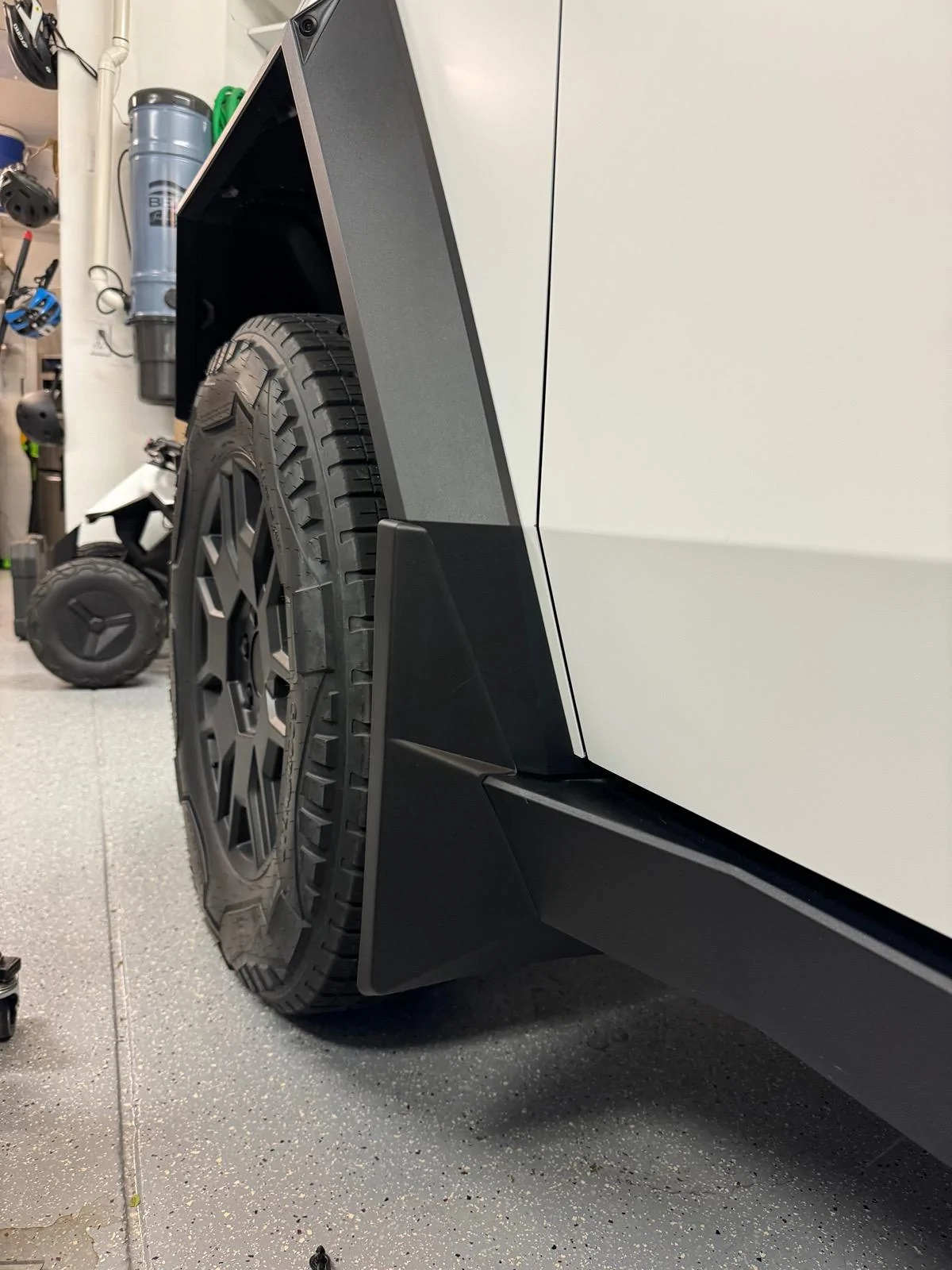Tesla Roadster 2nd gen Mud flaps install DIY video IMG_0305