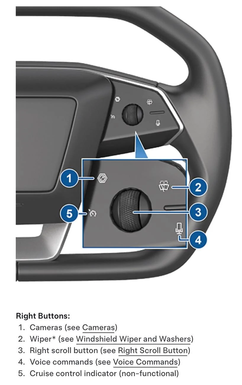 Tesla Roadster 2nd gen Two steering wheel buttons not working IMG_0329