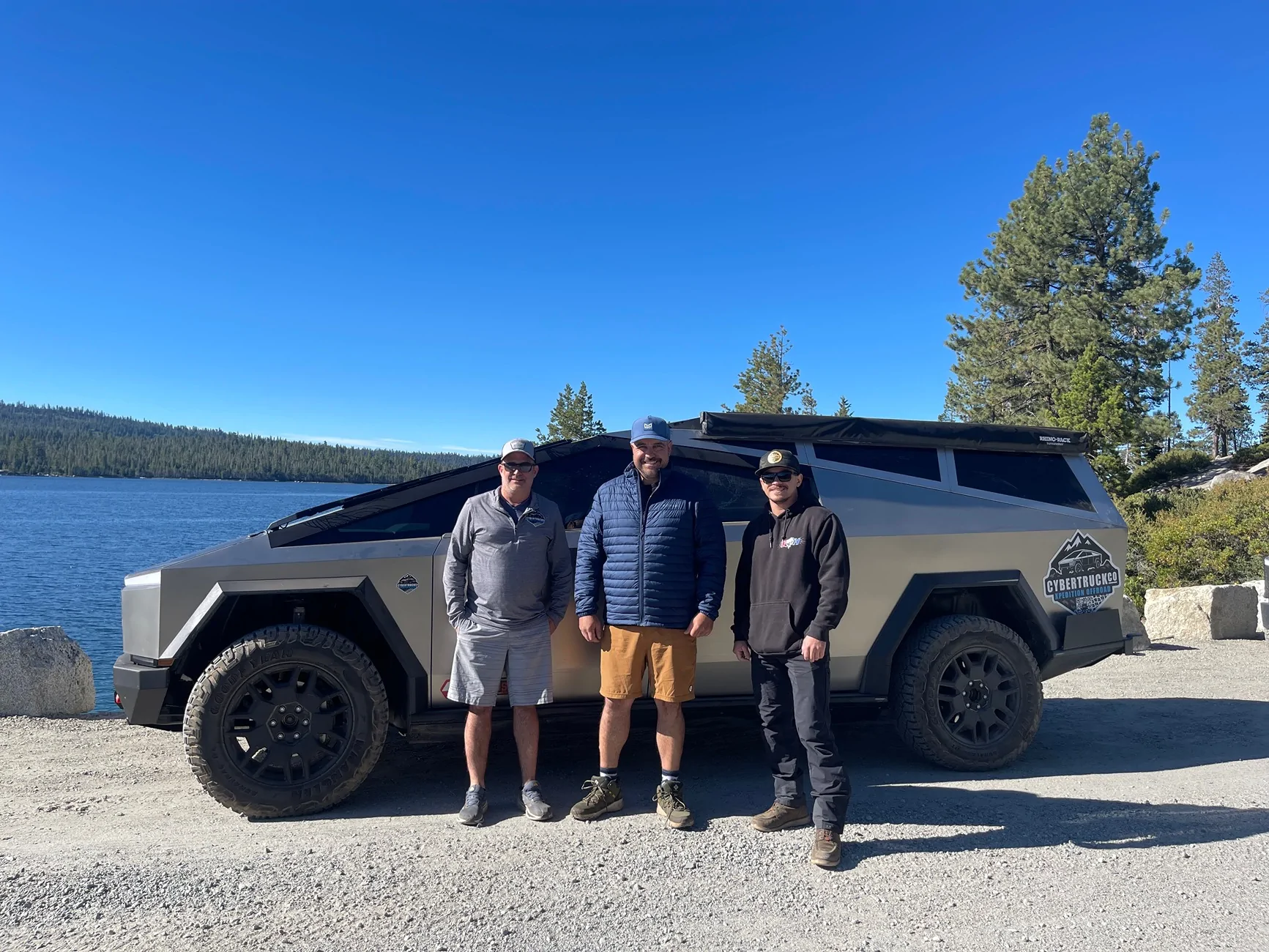 Tesla Cybertruck CYBERTRUCKco takes on the Rubicon! IMG_0467