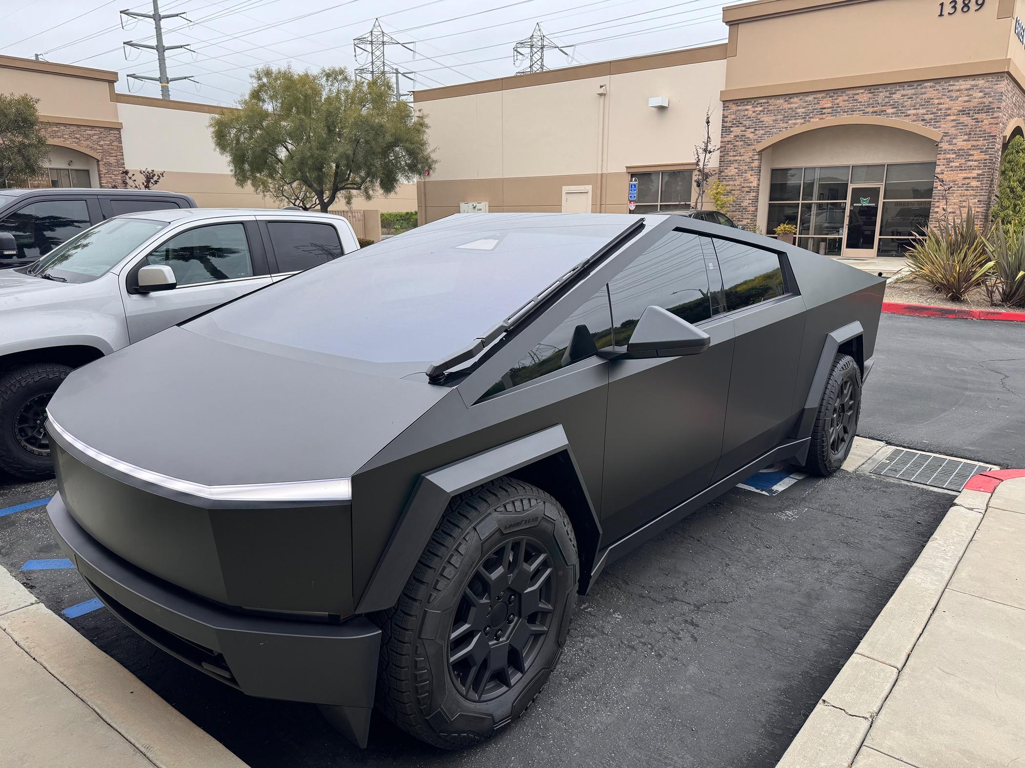 Tesla Roadster 2nd gen Cybertruck front windshield tint IMG_0516