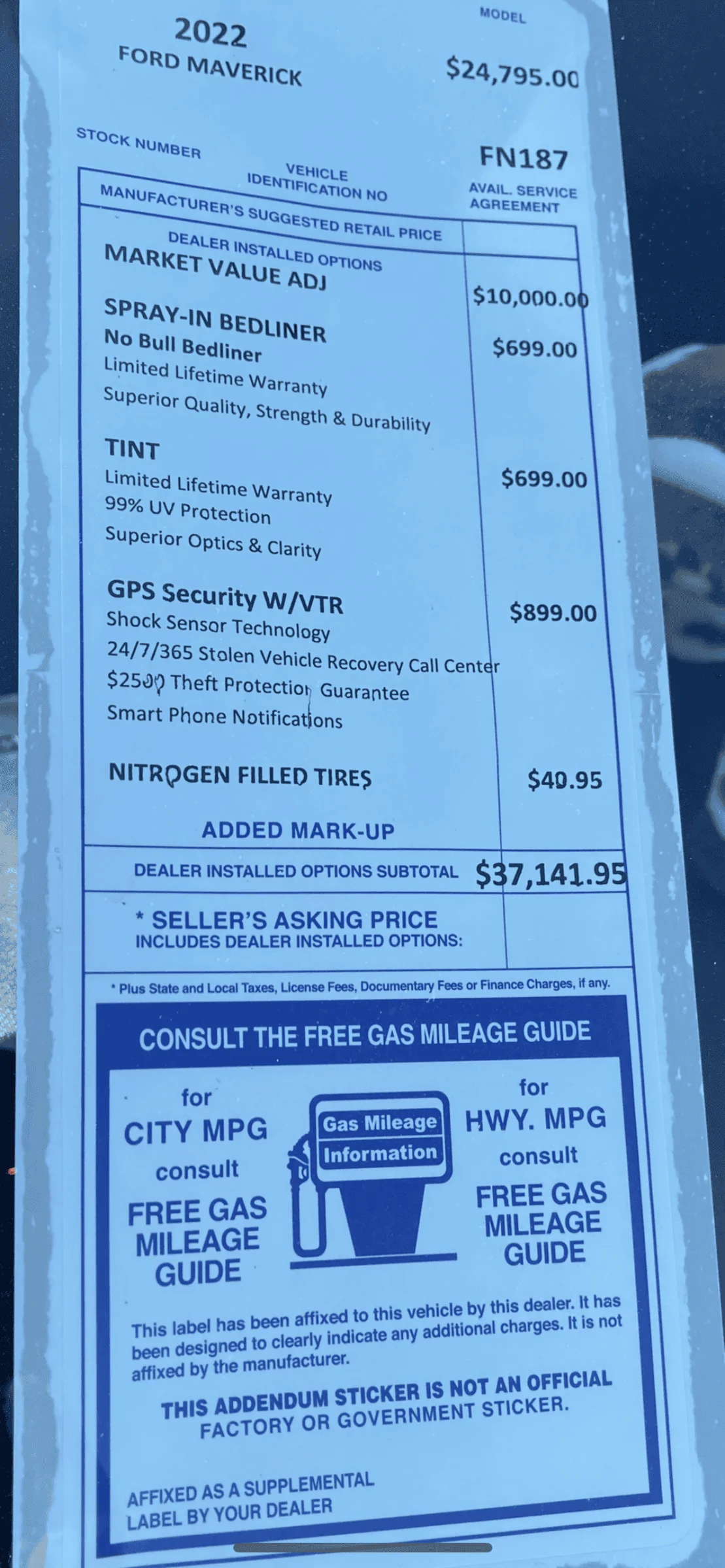 Tesla Roadster 2nd gen Lightning Dealer Markups IMG_0675