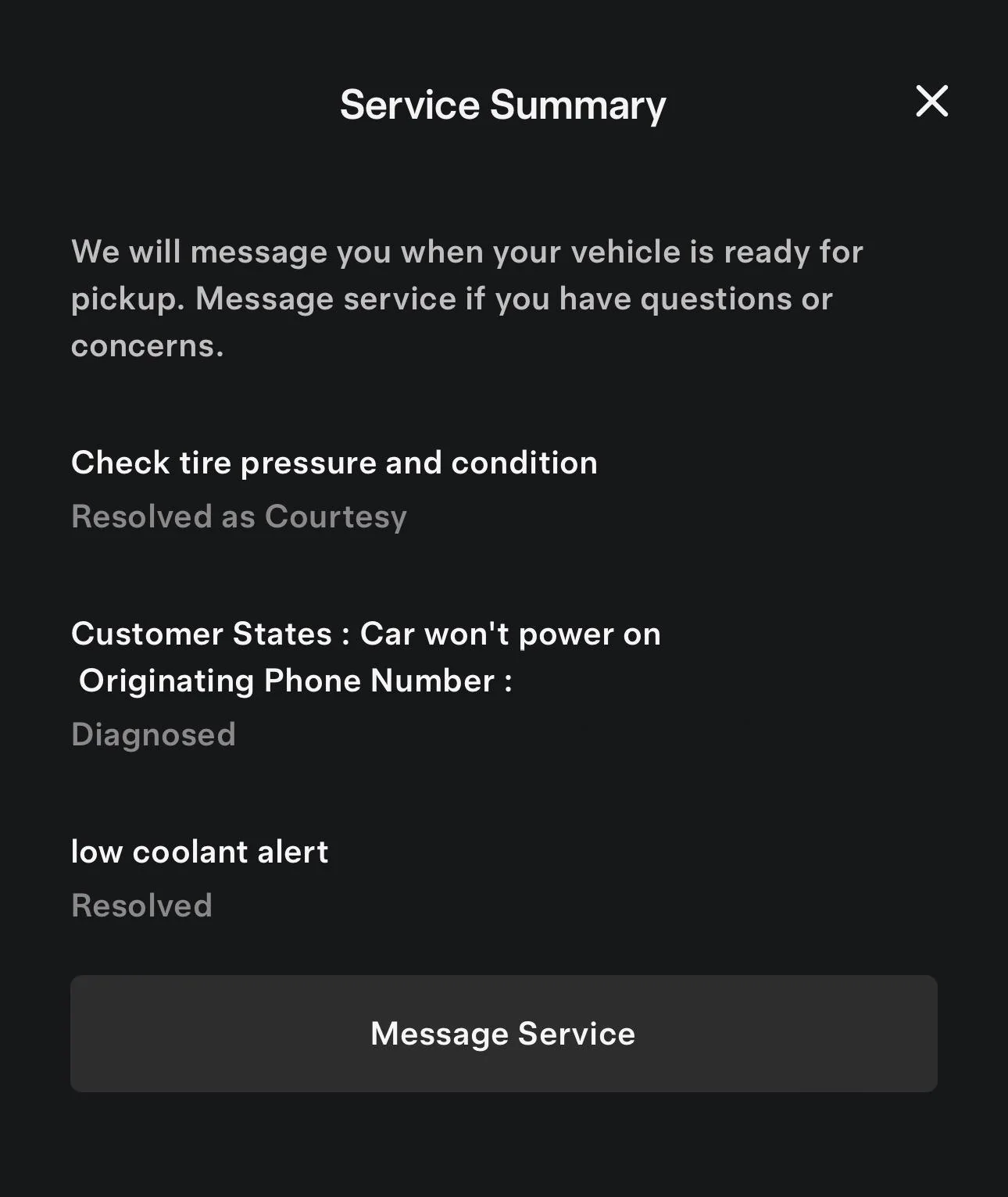 Tesla Roadster 2nd gen Received the dreaded “Critical issue detected” message… IMG_0908