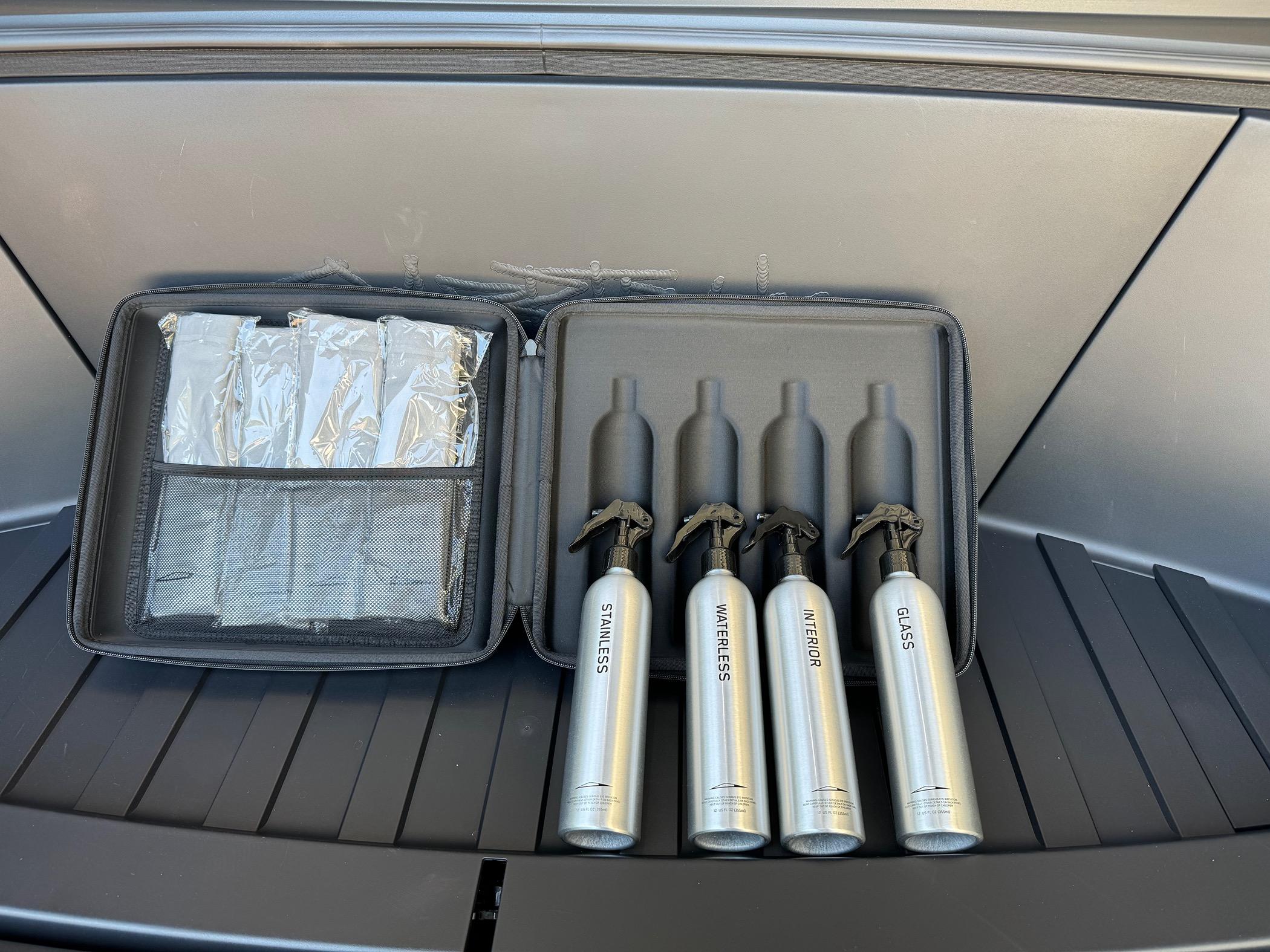 Tesla Roadster 2nd gen Cybertruck Cleaning Kit Received IMG_0994