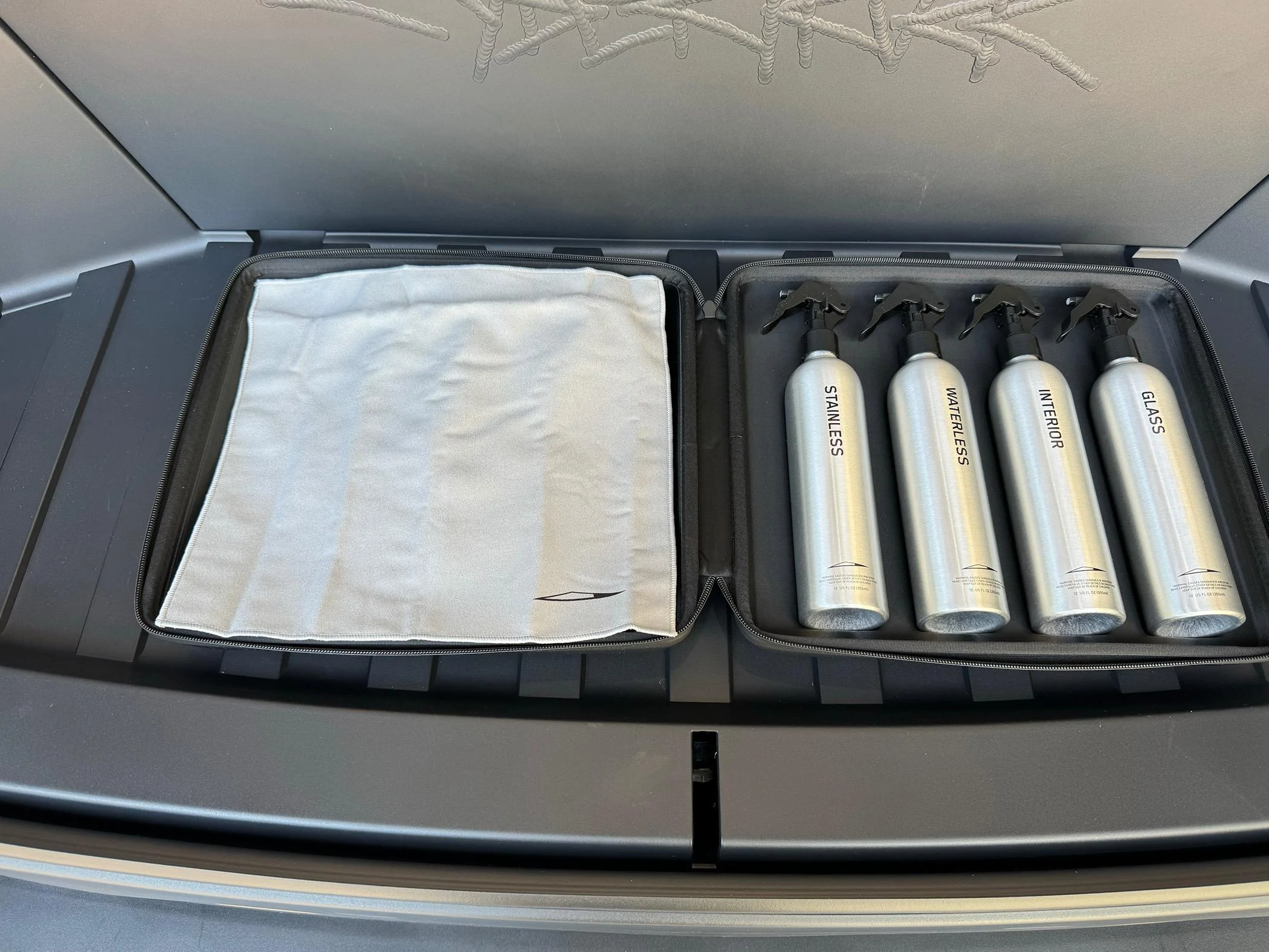 Tesla Roadster 2nd gen Cybertruck Cleaning Kit Received IMG_0995