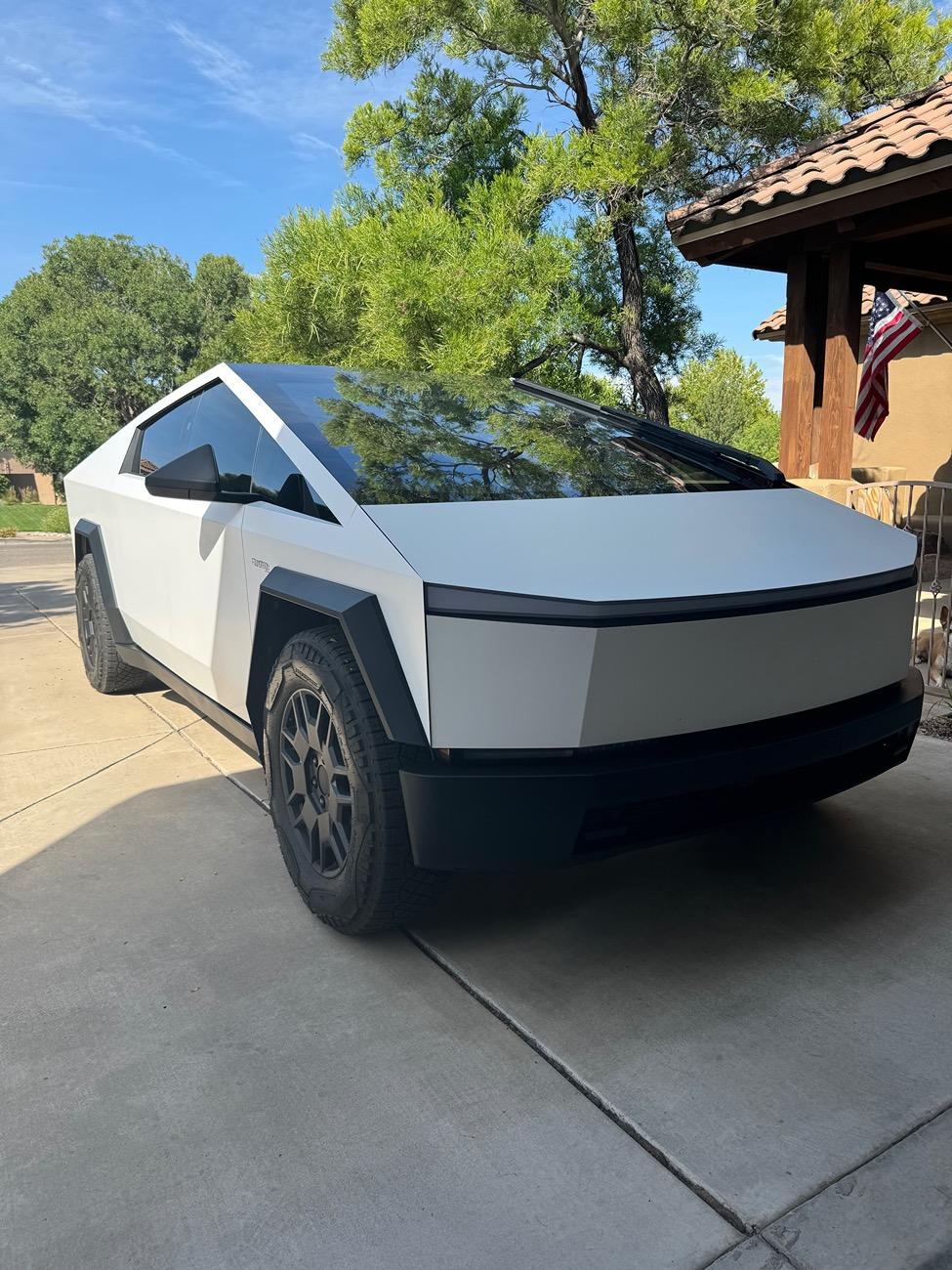 Tesla Roadster 2nd gen CYBERTRUCKco Lift Rod Kit -- Installed Results & Ride Heights Photos IMG_1299