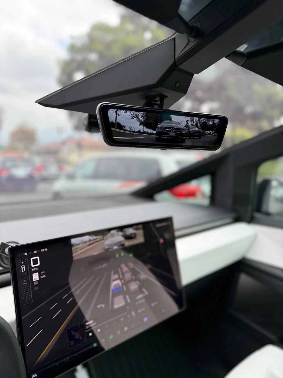 Tesla Cybertruck New Tesla Cybertruck Live Rear View Mirror! BLACK FRIDAY EARLY SALE! IMG_1662