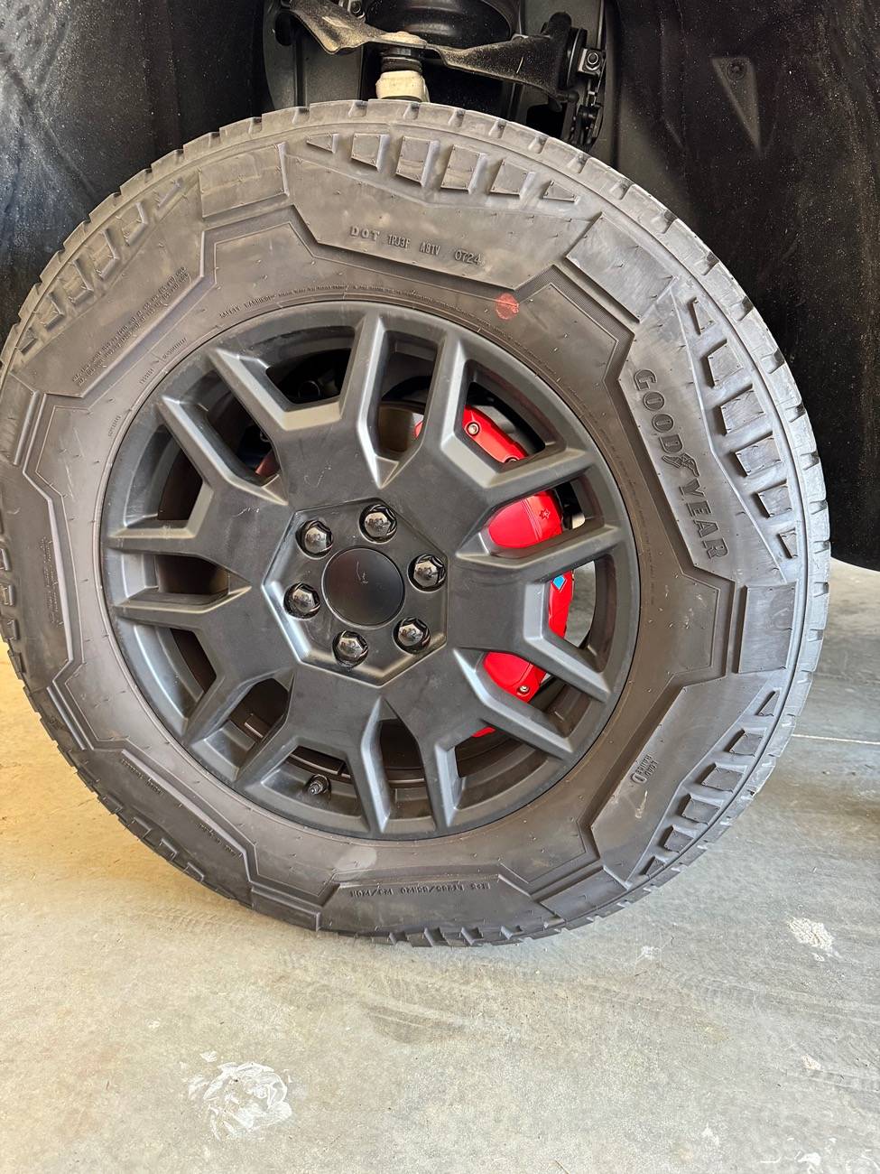 Tesla Roadster 2nd gen Red brake caliper covers by @teslaunch IMG_1706