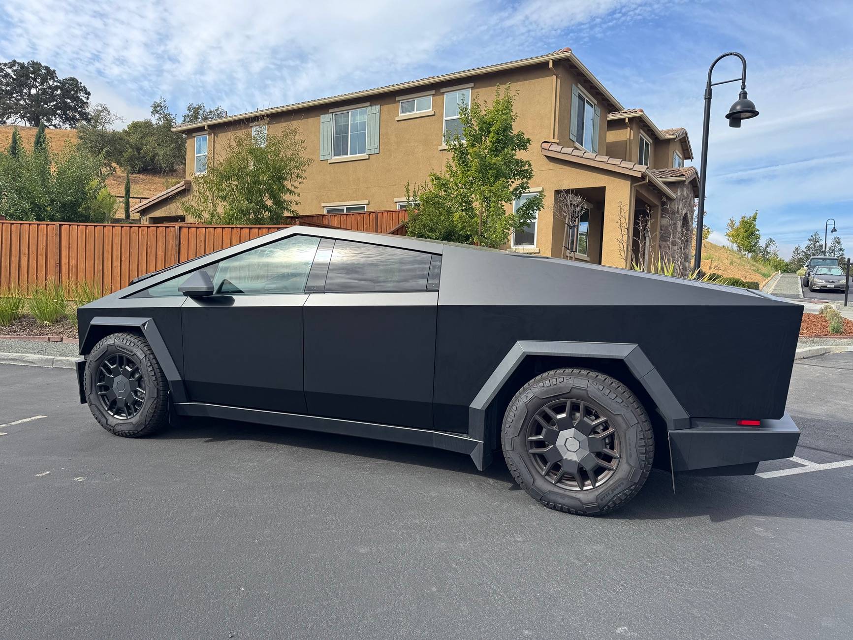 Tesla Cybertruck BLACK Vinyl Wrap & PPF Cybertruck -- Photos & Videos IMG_1841