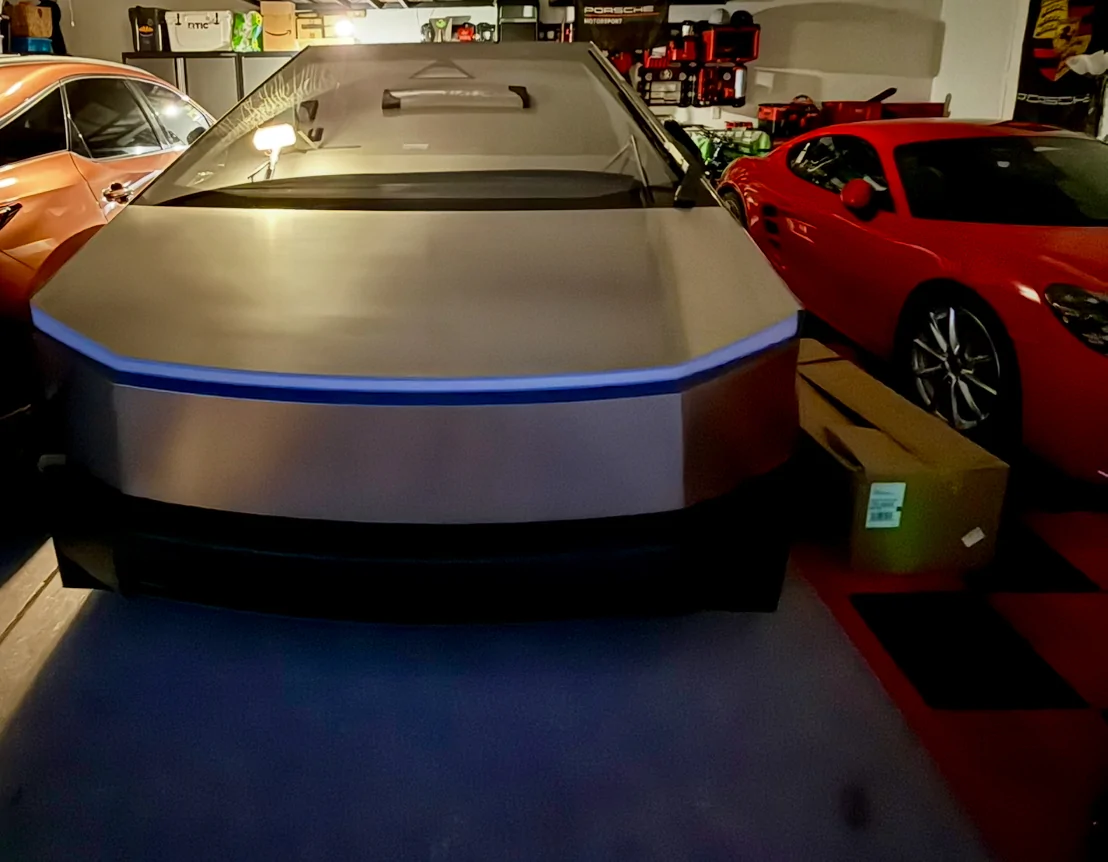 Tesla Cybertruck My 2025 Tesla CyberTruck AWD. IMG_1856