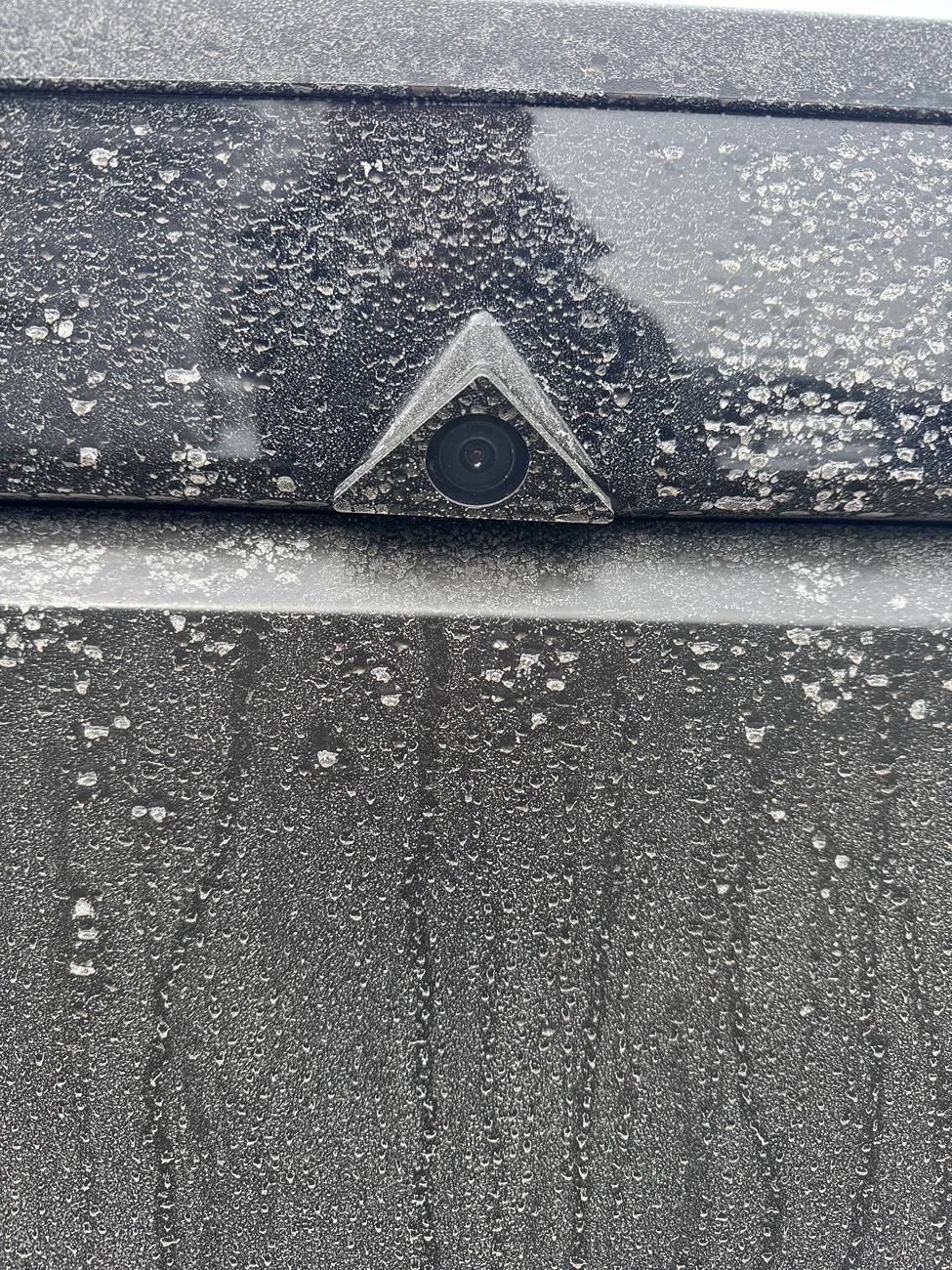 Tesla Cybertruck Hydrophobic Rear Camera Cover by Abstract Ocean - excellent! IMG_1869