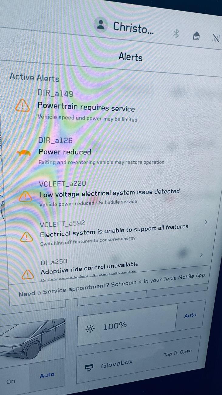 Tesla Roadster 2nd gen Received the dreaded “Critical issue detected” message… IMG_1871