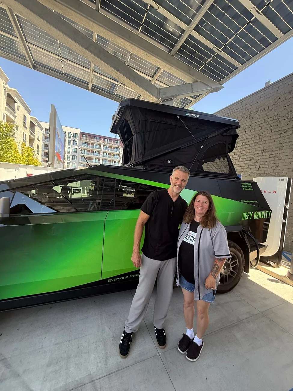 Tesla Cybertruck Introducing Urander CyberCamp Pano - 360° Panoramic Cybertruck Roof Top Tent RTT IMG_2026