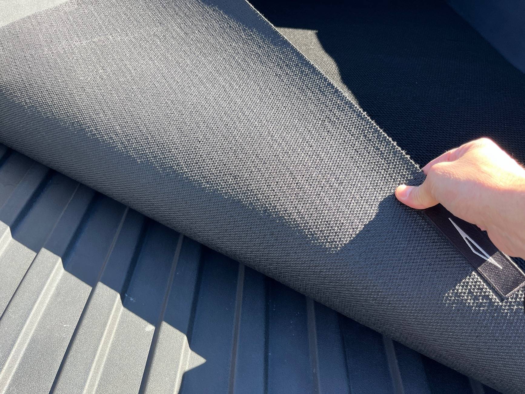Tesla Roadster 2nd gen Bed Textile Mat for Cybertruck launches in Tesla Shop IMG_2033