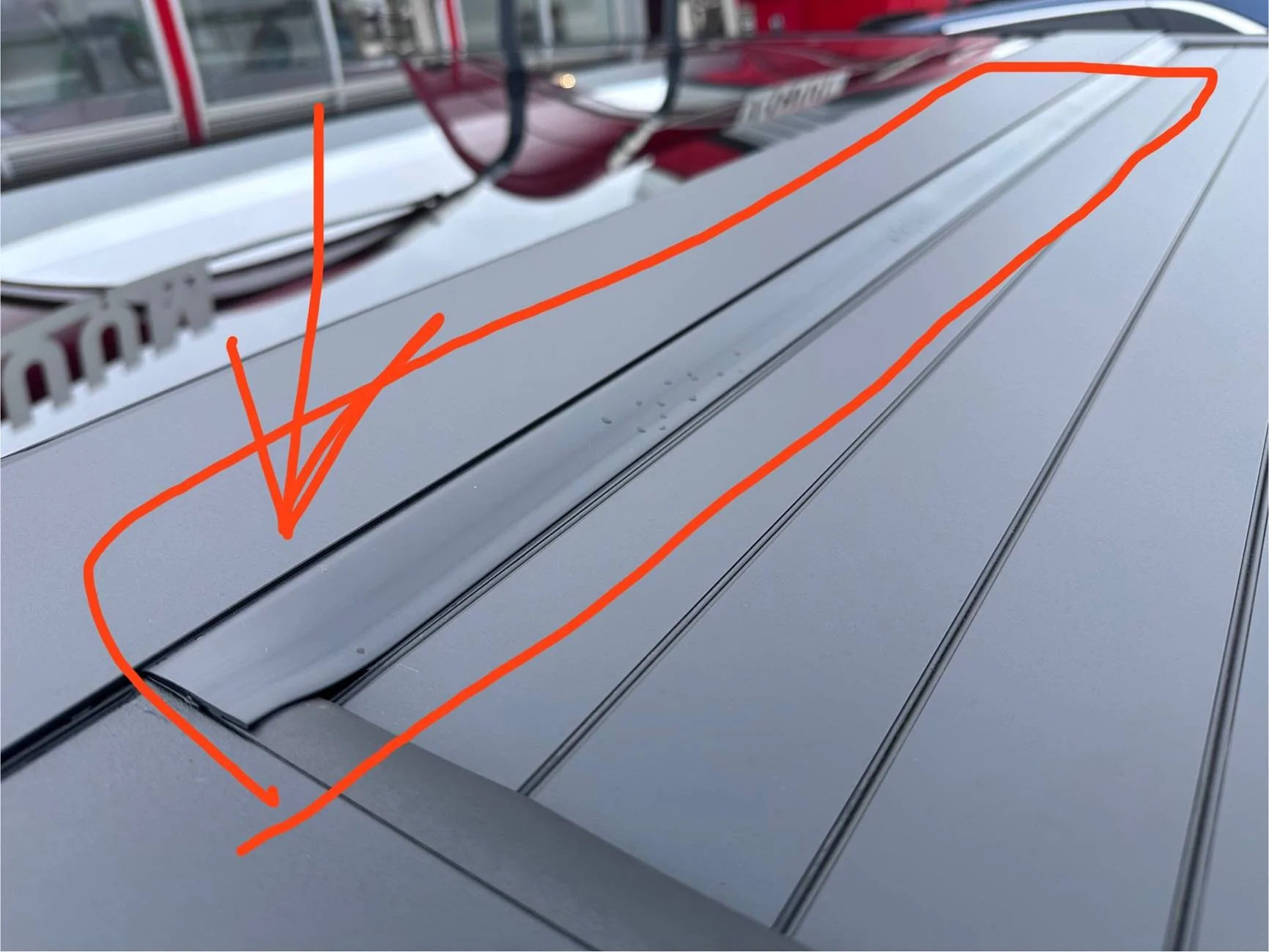 Tesla Roadster 2nd gen Waterproof your bed vault - how-to DIY IMG_2041