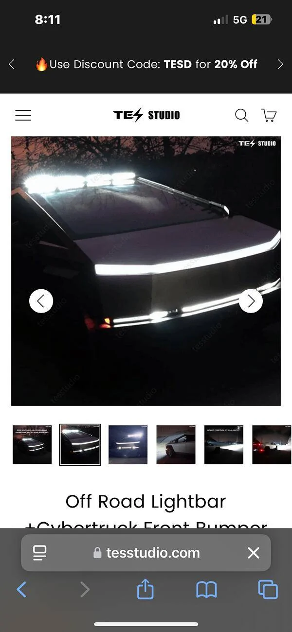 Tesla Cybertruck 8 Total Tesla Cybertruck Wheel Covers (Upgraded Version!) 1 Set of 4 for $150 & 1 Set of 4 (1 Scratched) for $125 IMG_2306