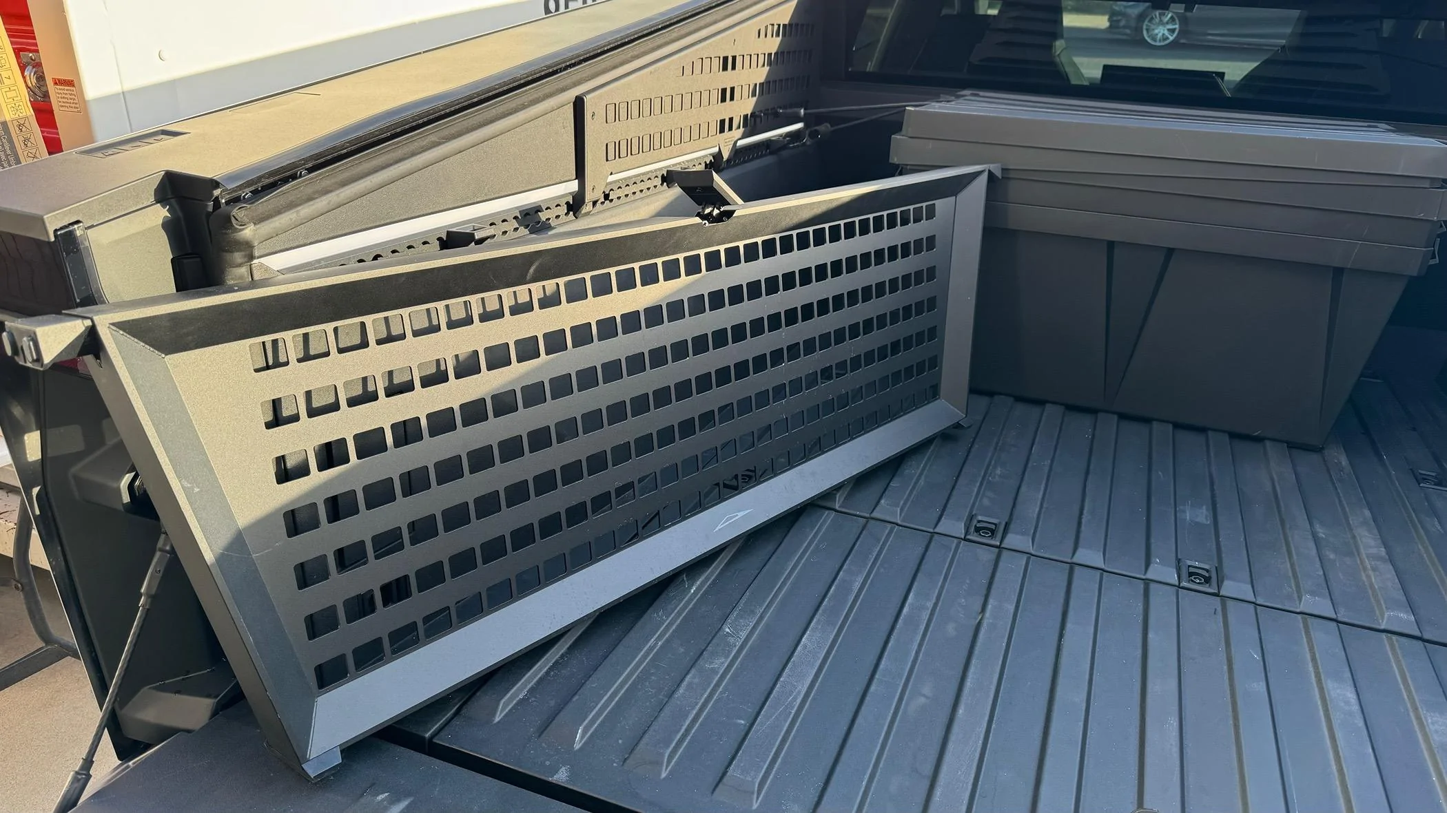 Tesla Roadster 2nd gen Fixed Vault Cargo Divider replacements being sent by Tesla IMG_2361