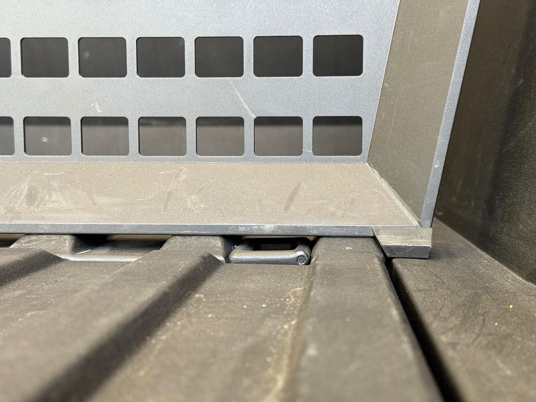 Tesla Roadster 2nd gen Tips on Installing Cybertruck Vault Cargo Divider IMG_2604
